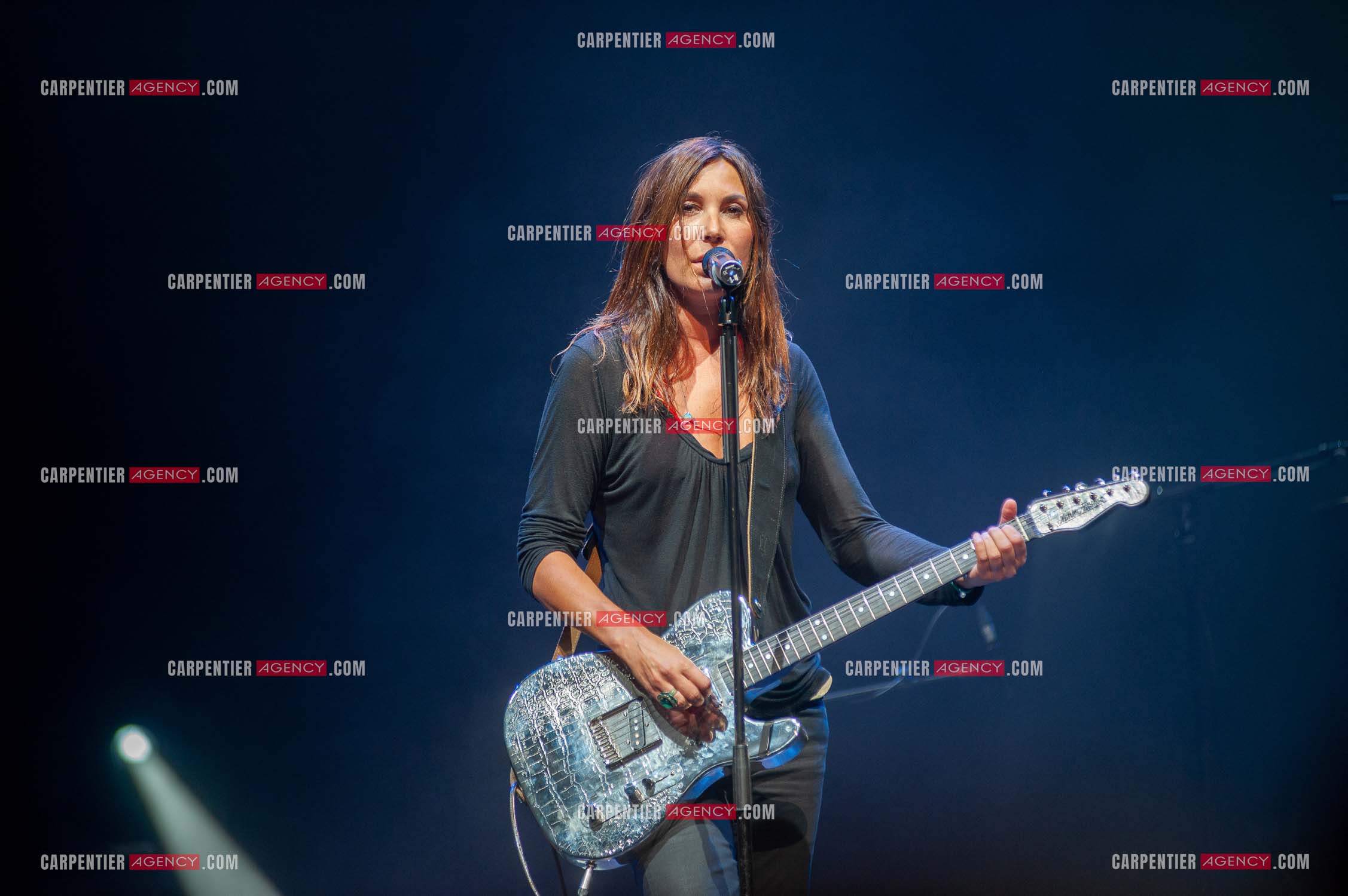 La chanteuse Zazie en concert au Zénith de Paris “ CONCERT POUR LA PLANETE “le 03 Sept 2008.   ( Exclusif )