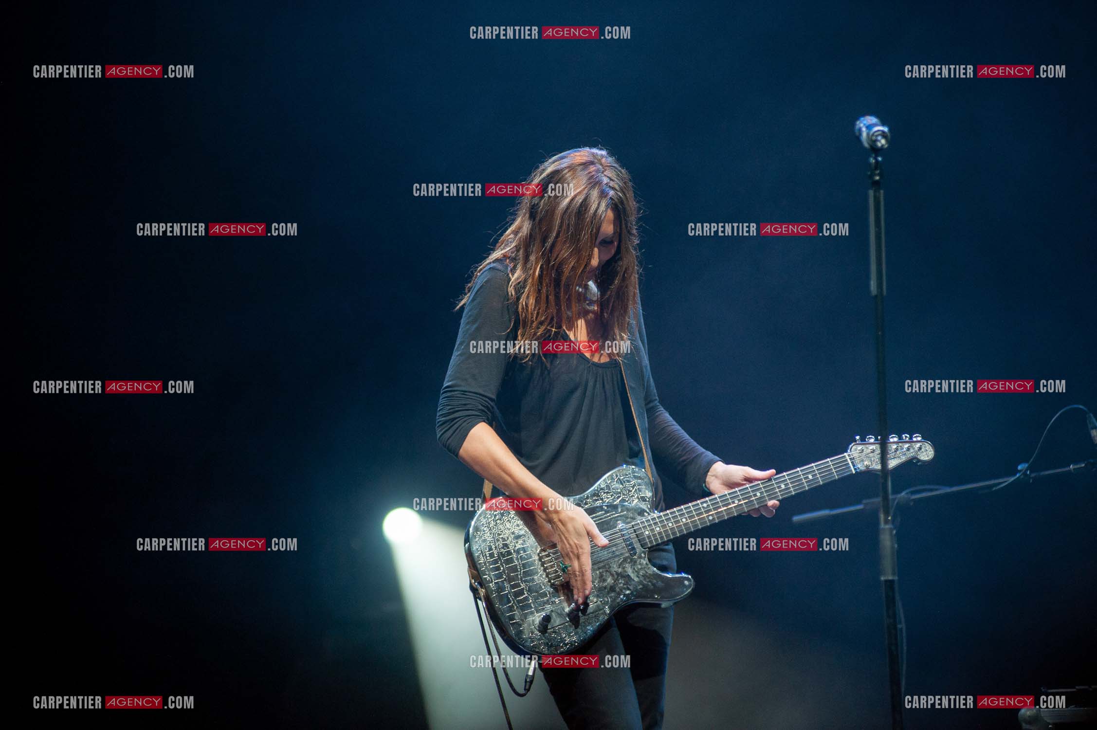 La chanteuse Zazie en concert au Zénith de Paris “ CONCERT POUR LA PLANETE “le 03 Sept 2008.   ( Exclusif )