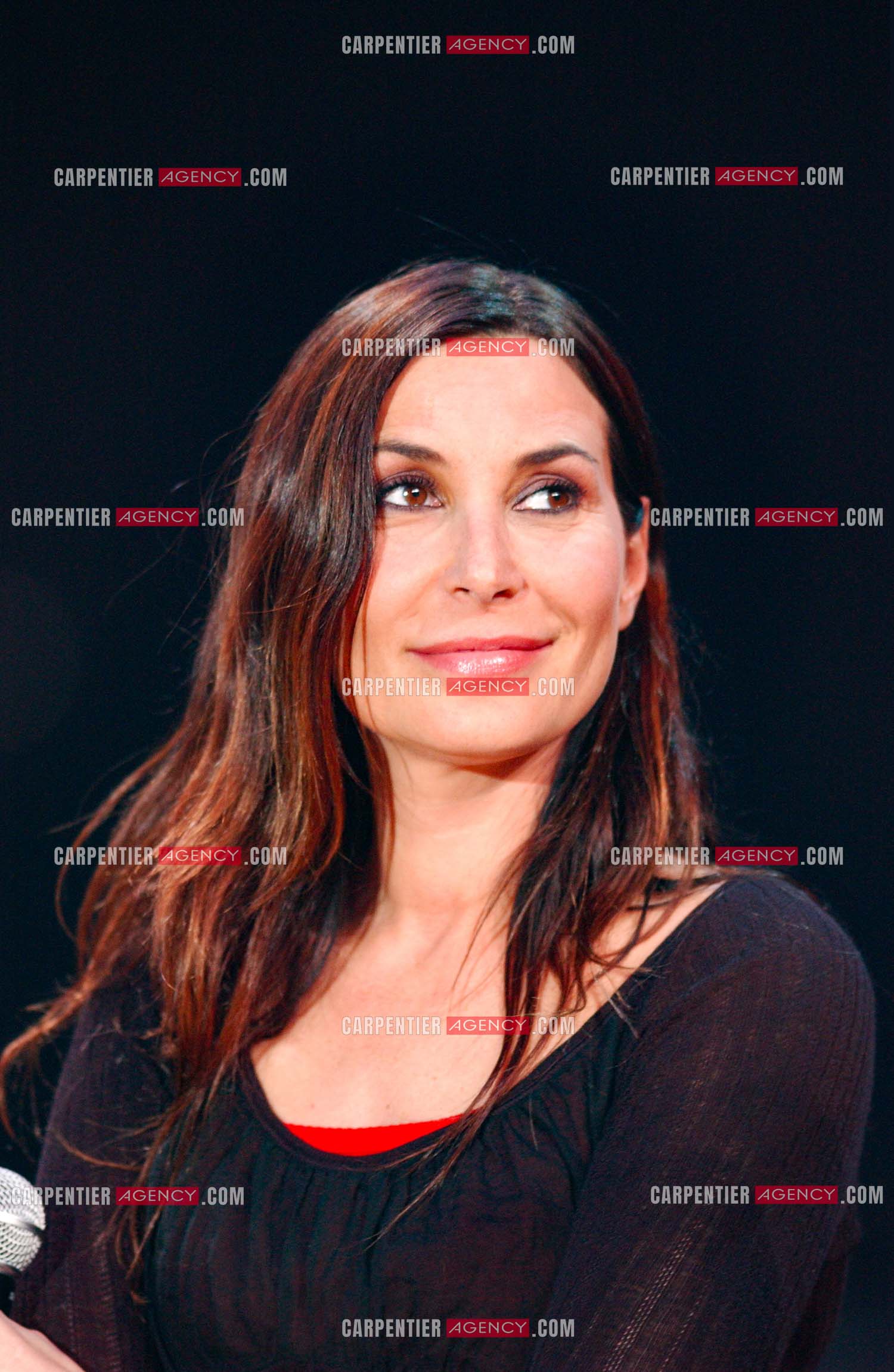 La chanteuse Zazie en concert pour les 20 ans du Zénith de Paris le 14 Jan 2005.                   ( Exclusif )