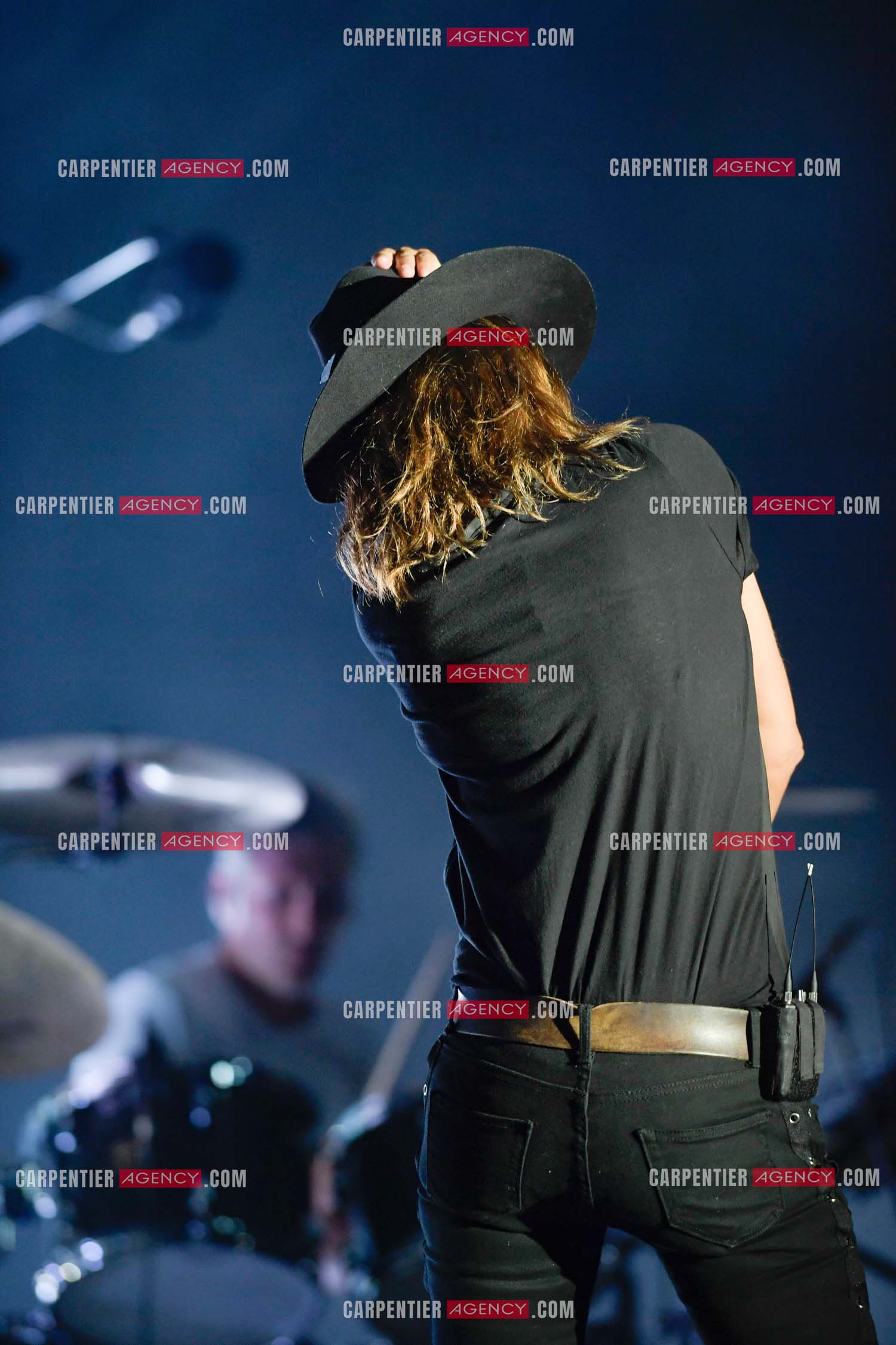 La chanteuse Zazie lors de sa tournée “ ZAZIE L'ESSENCIEL “ le 26 Juillet 2019. ( Exclusif )