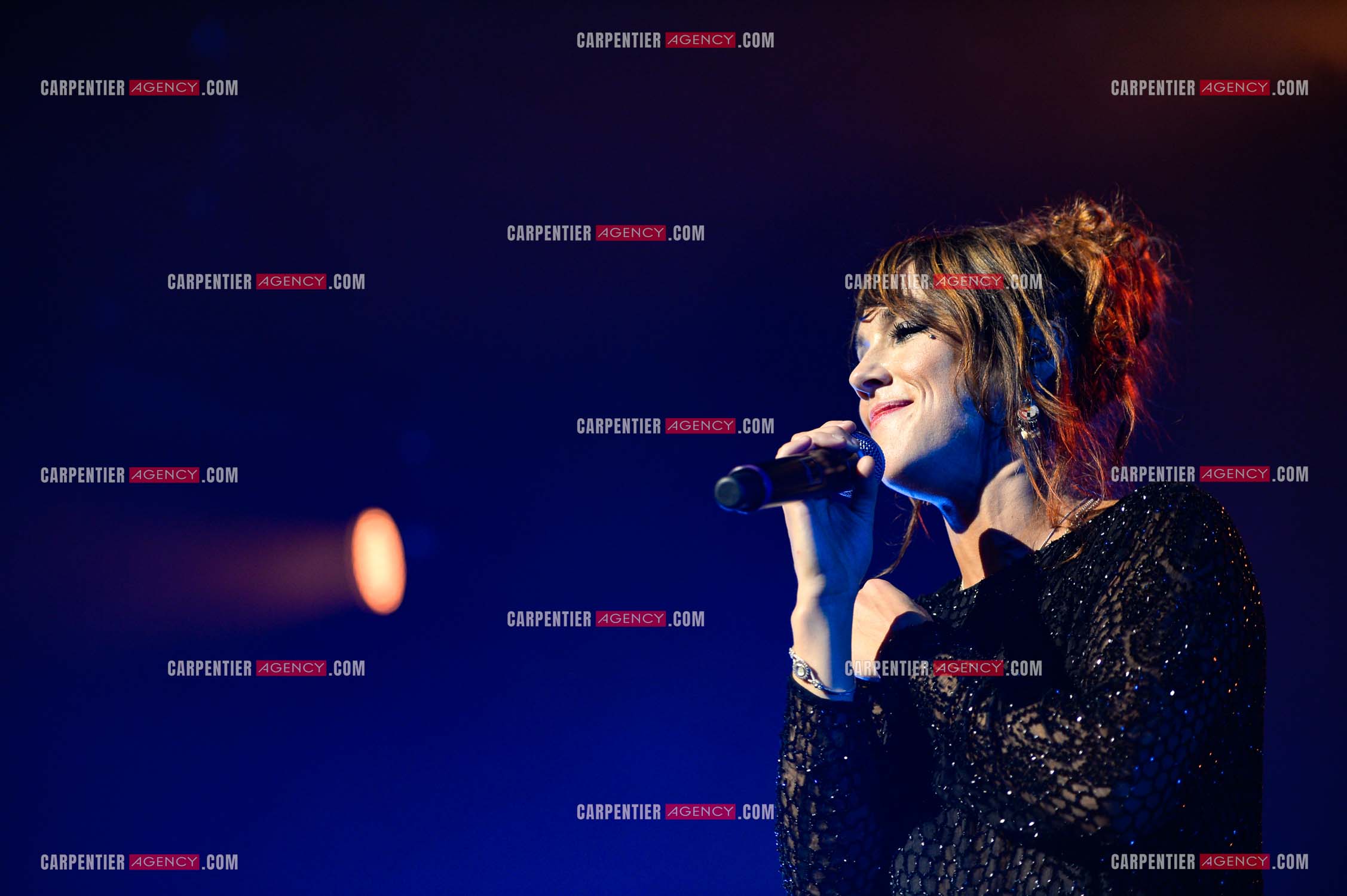 La chanteuse Zaz en concert au Zénith de Paris.    ( Exclusif )