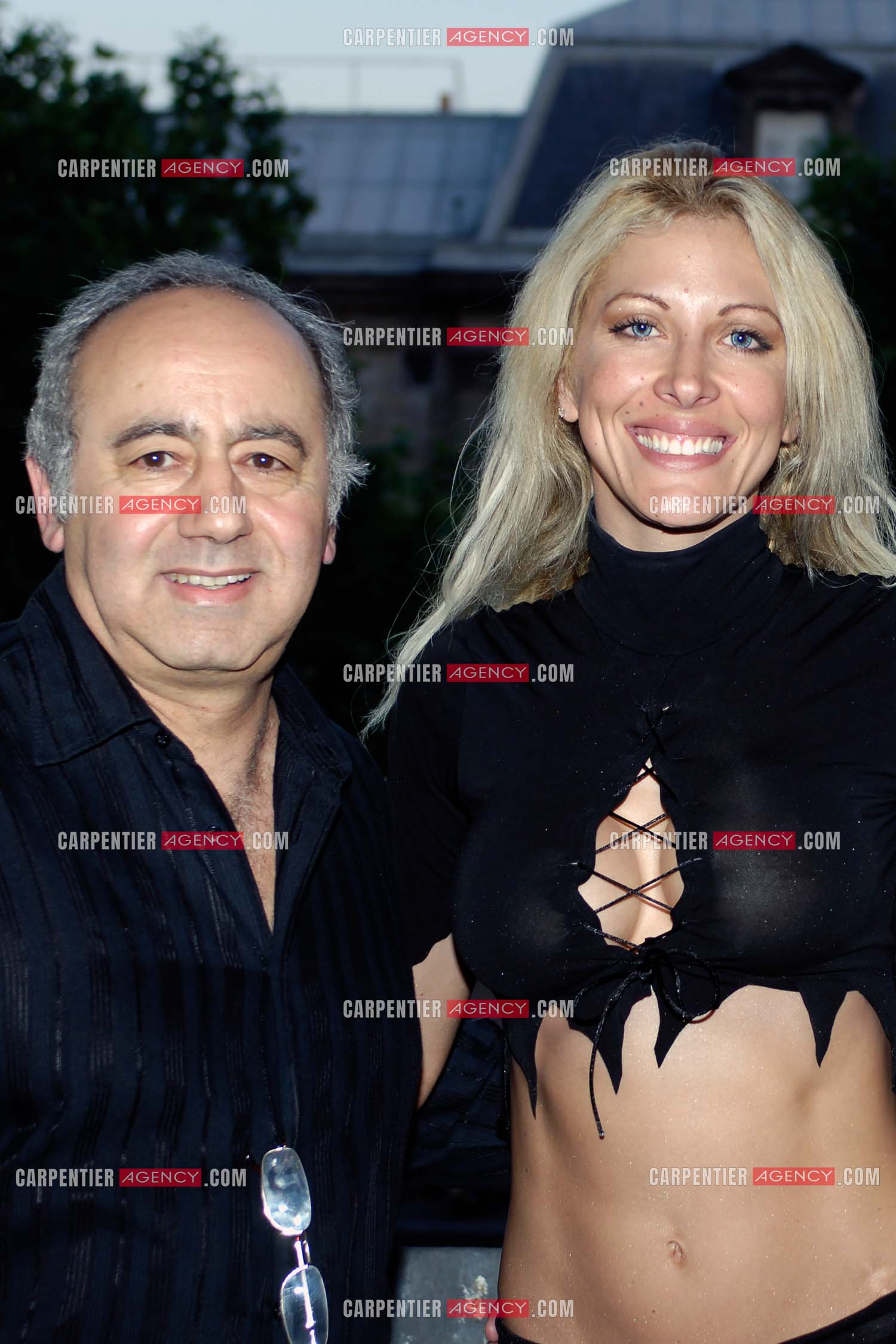 Loana Petrucciani dit Loana et son Producteur Alain Williams.    ( Exclusif )
