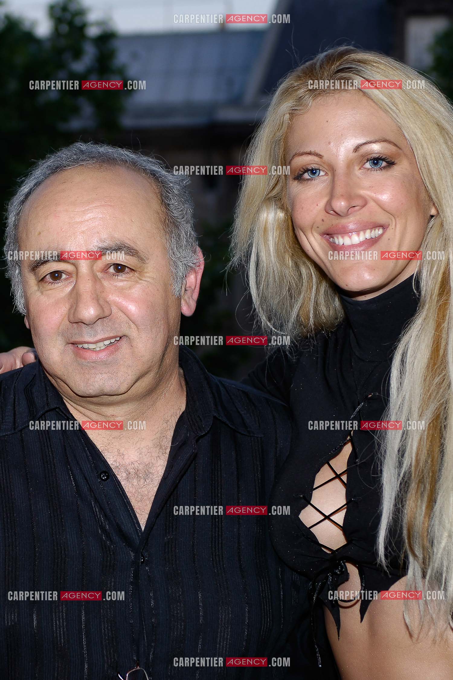 Loana Petrucciani dit Loana et son Producteur Alain Williams.    ( Exclusif )