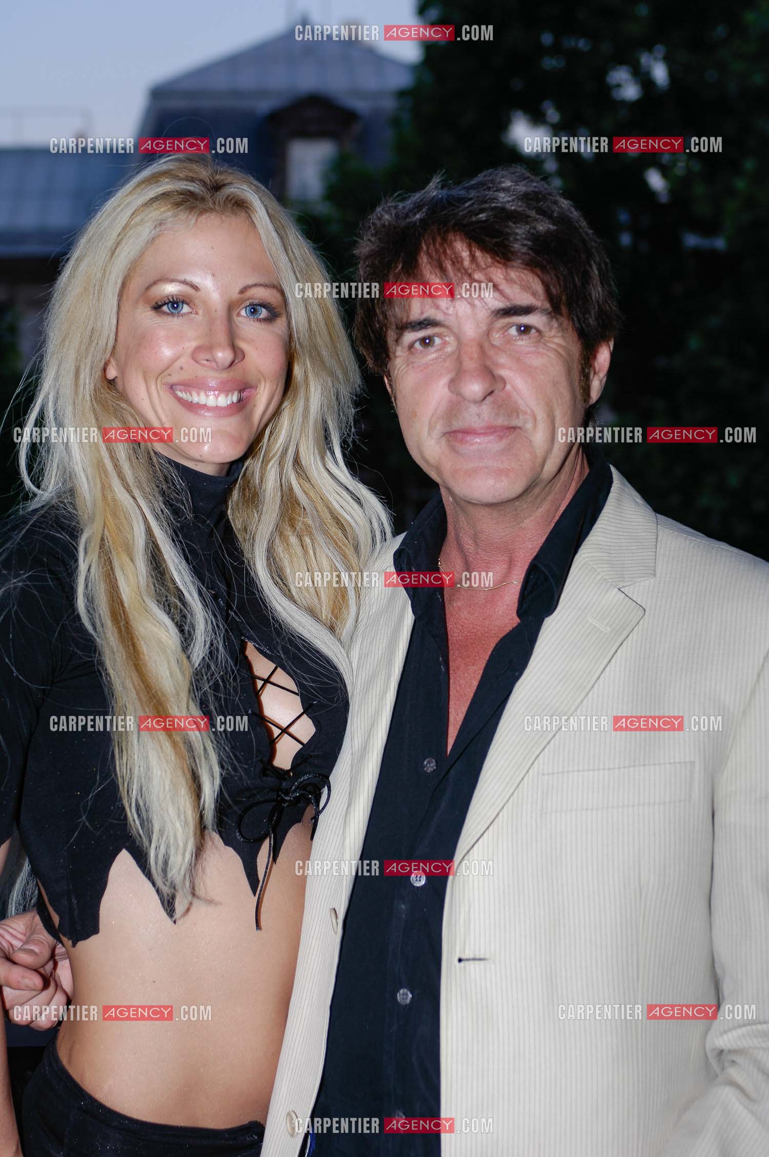 Loana Petrucciani dit Loana et l'attaché de presse Grégoire Colard.   ( Exclusif )