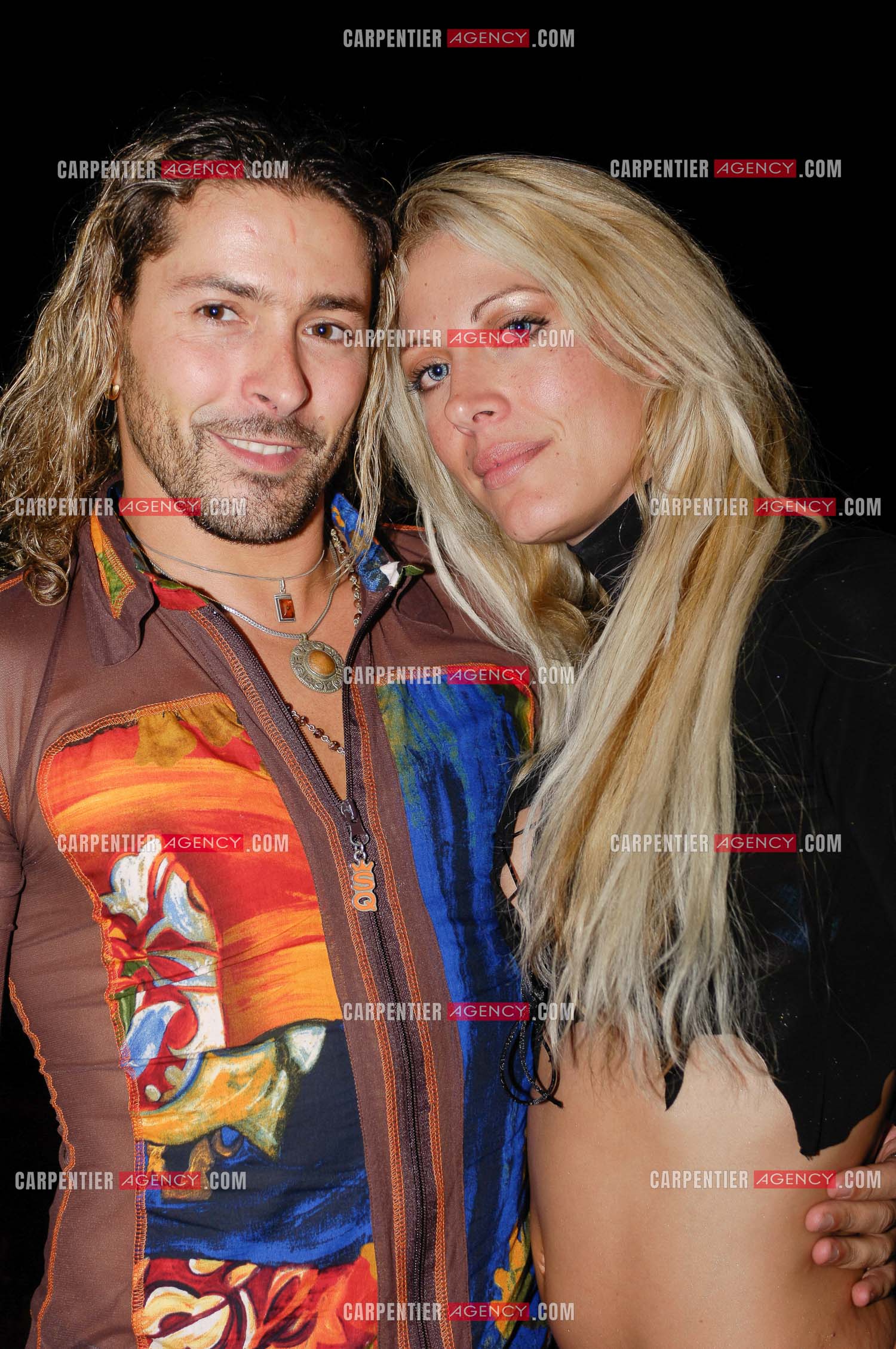 Loana Petrucciani dit Loana et le chanteur Tom Ross.   ( Exclusif )