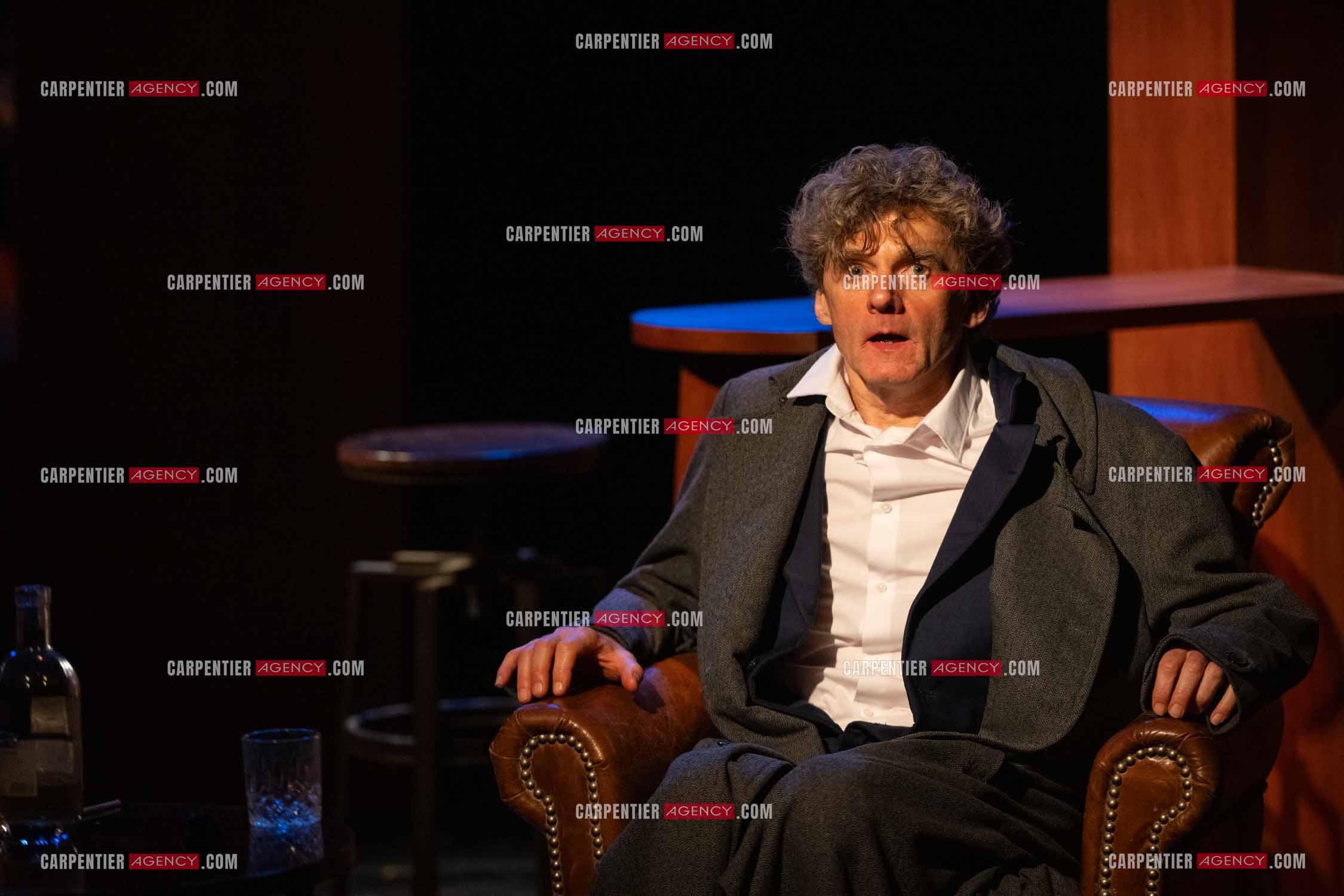 Actuellement à l'affiche au Festival d'Avignon, la pièce “UNE HEURE À T'ATTENDRE“ au théâtre du Chêne Noir à Avignon, l'acteur Nicolas Vaude.  ( Exclusif )