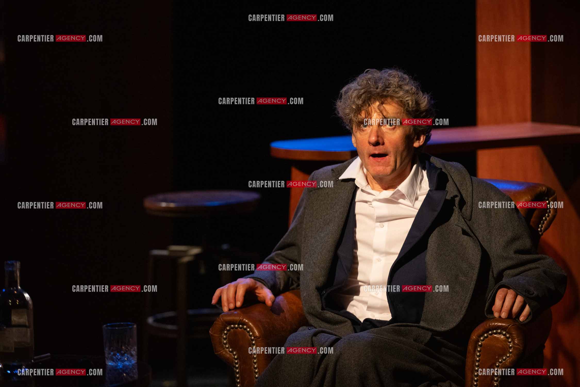 Actuellement à l'affiche au Festival d'Avignon, la pièce “UNE HEURE À T'ATTENDRE“ au théâtre du Chêne Noir à Avignon, l'acteur Nicolas Vaude.  ( Exclusif )