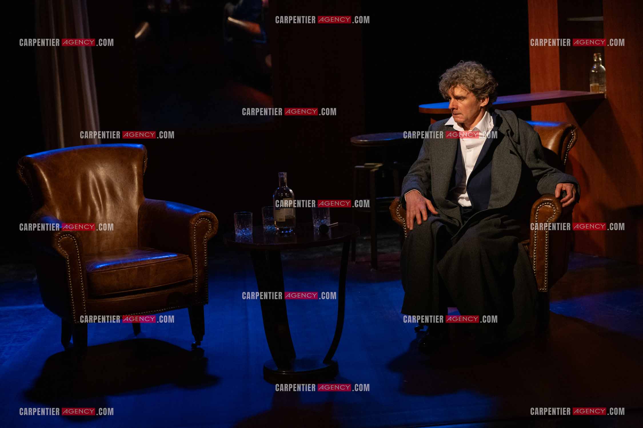 Actuellement à l'affiche au Festival d'Avignon, la pièce “UNE HEURE À T'ATTENDRE“ au théâtre du Chêne Noir à Avignon, l'acteur Nicolas Vaude.  ( Exclusif )