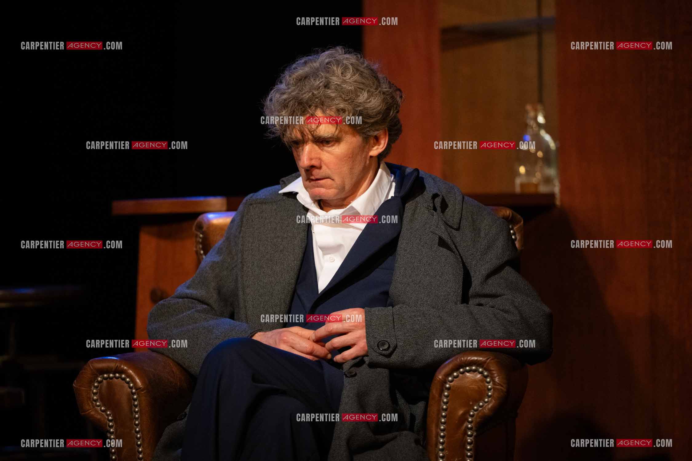 Actuellement à l'affiche au Festival d'Avignon, la pièce “UNE HEURE À T'ATTENDRE“ au théâtre du Chêne Noir à Avignon, l'acteur Nicolas Vaude.  ( Exclusif )