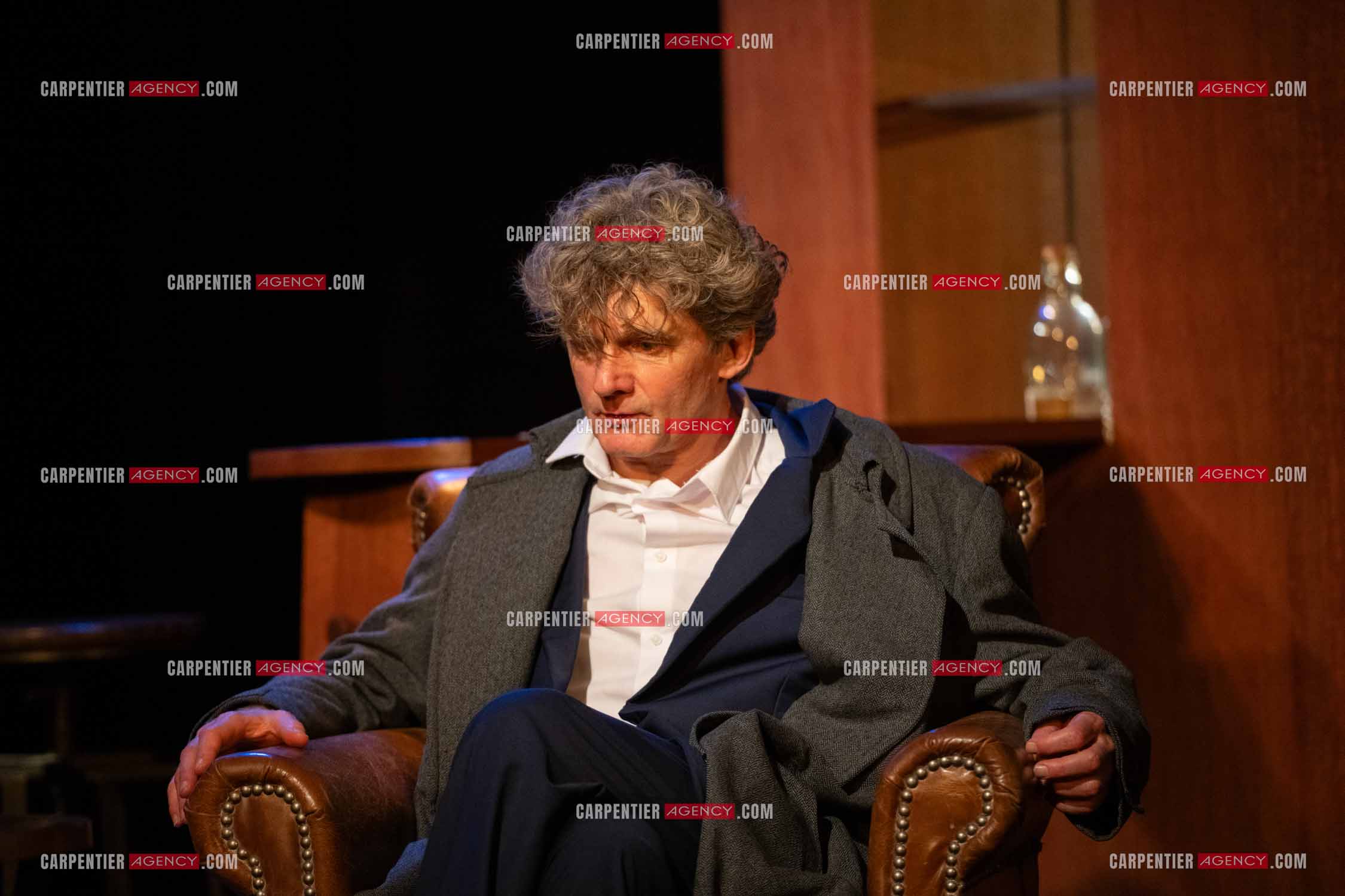 Actuellement à l'affiche au Festival d'Avignon, la pièce “UNE HEURE À T'ATTENDRE“ au théâtre du Chêne Noir à Avignon, l'acteur Nicolas Vaude.  ( Exclusif )
