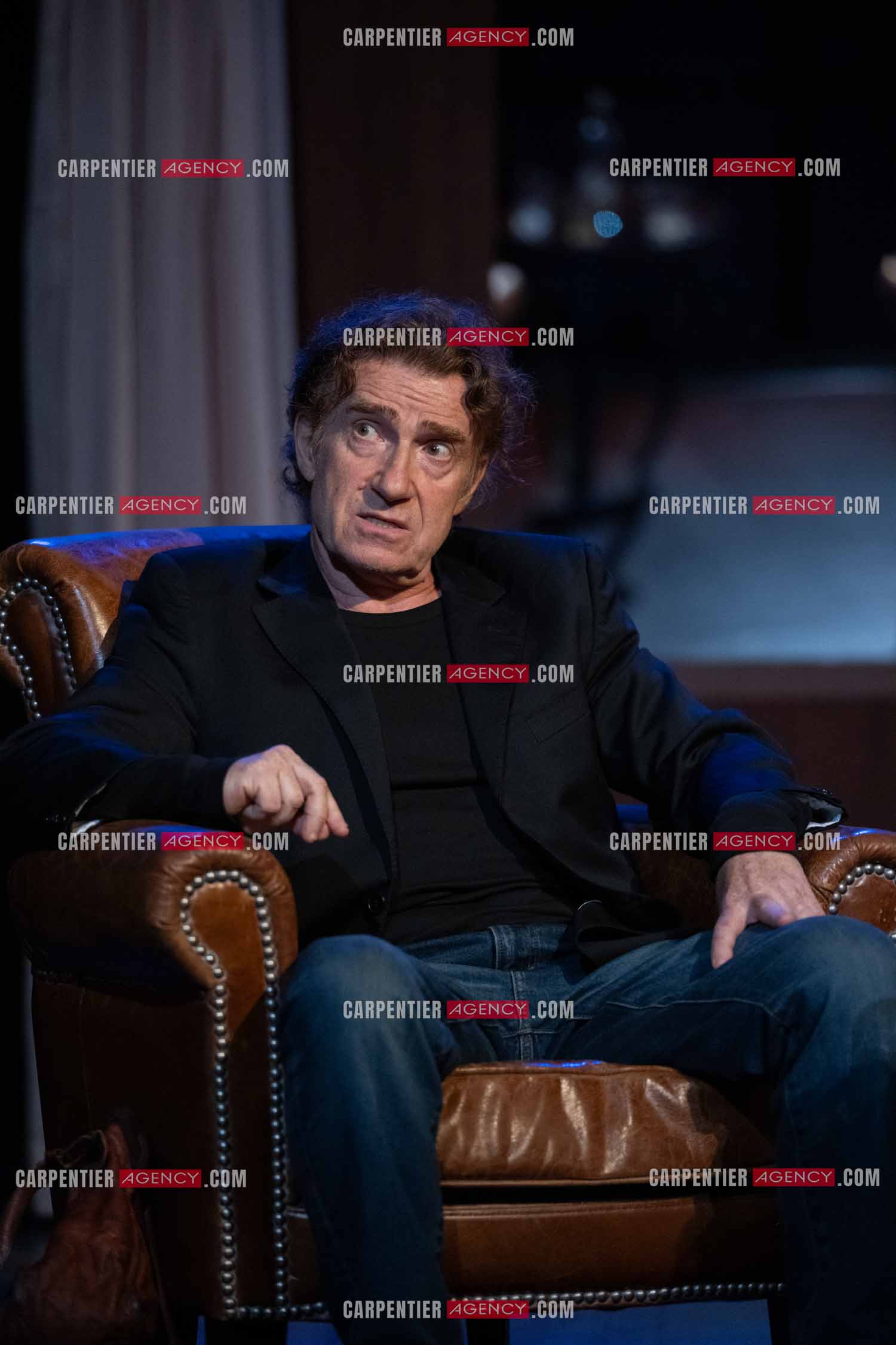 Actuellement à l'affiche au Festival d'Avignon, la pièce “UNE HEURE À T'ATTENDRE“ au théâtre du Chêne Noir à Avignon, l'acteur Thierry Frémont.  ( Exclusif )