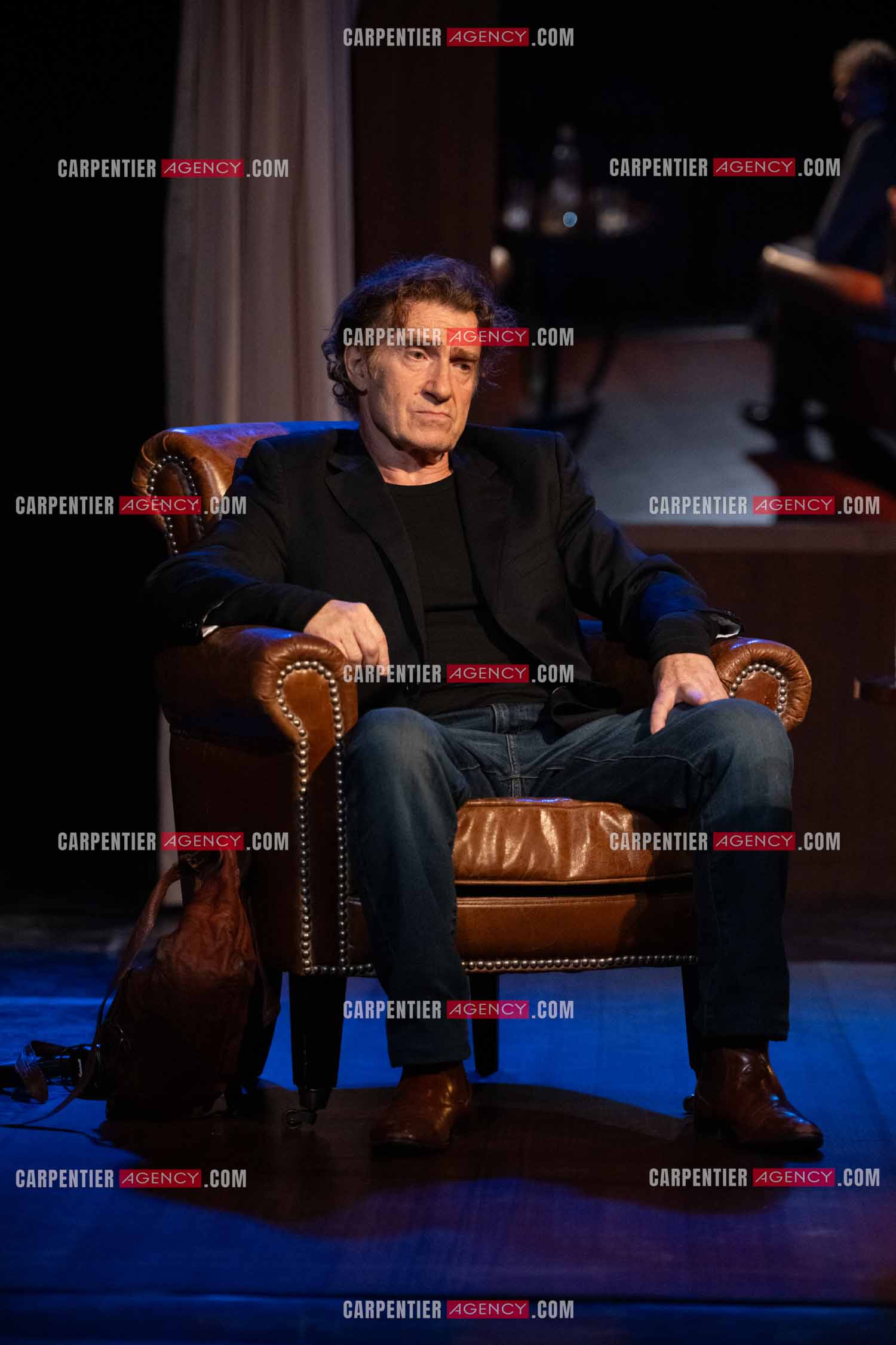 Actuellement à l'affiche au Festival d'Avignon, la pièce “UNE HEURE À T'ATTENDRE“ au théâtre du Chêne Noir à Avignon, l'acteur Thierry Frémont.  ( Exclusif )