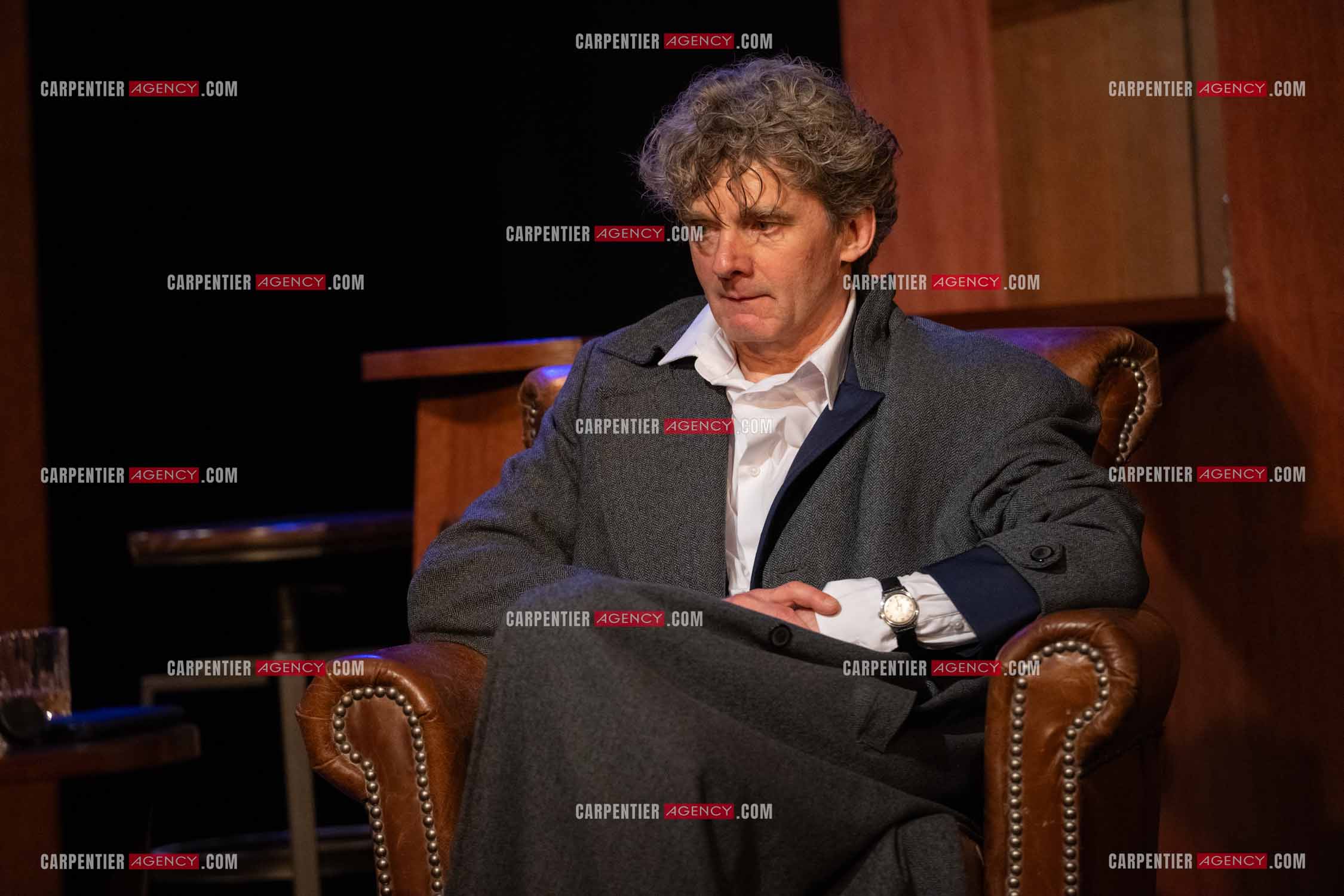 Actuellement à l'affiche au Festival d'Avignon, la pièce “UNE HEURE À T'ATTENDRE“ au théâtre du Chêne Noir à Avignon, l'acteur Nicolas Vaude.  ( Exclusif )