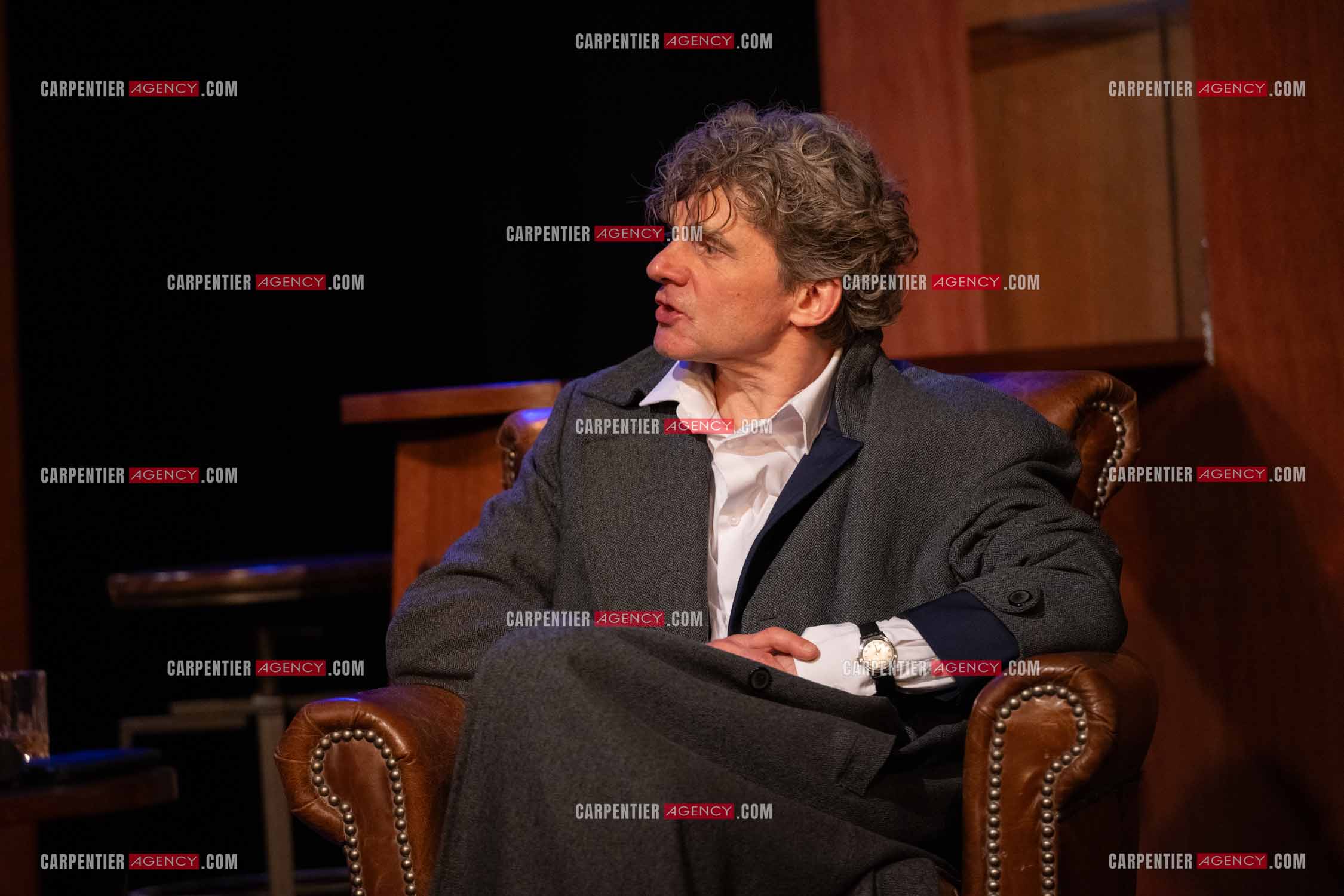 Actuellement à l'affiche au Festival d'Avignon, la pièce “UNE HEURE À T'ATTENDRE“ au théâtre du Chêne Noir à Avignon, l'acteur Nicolas Vaude.  ( Exclusif )