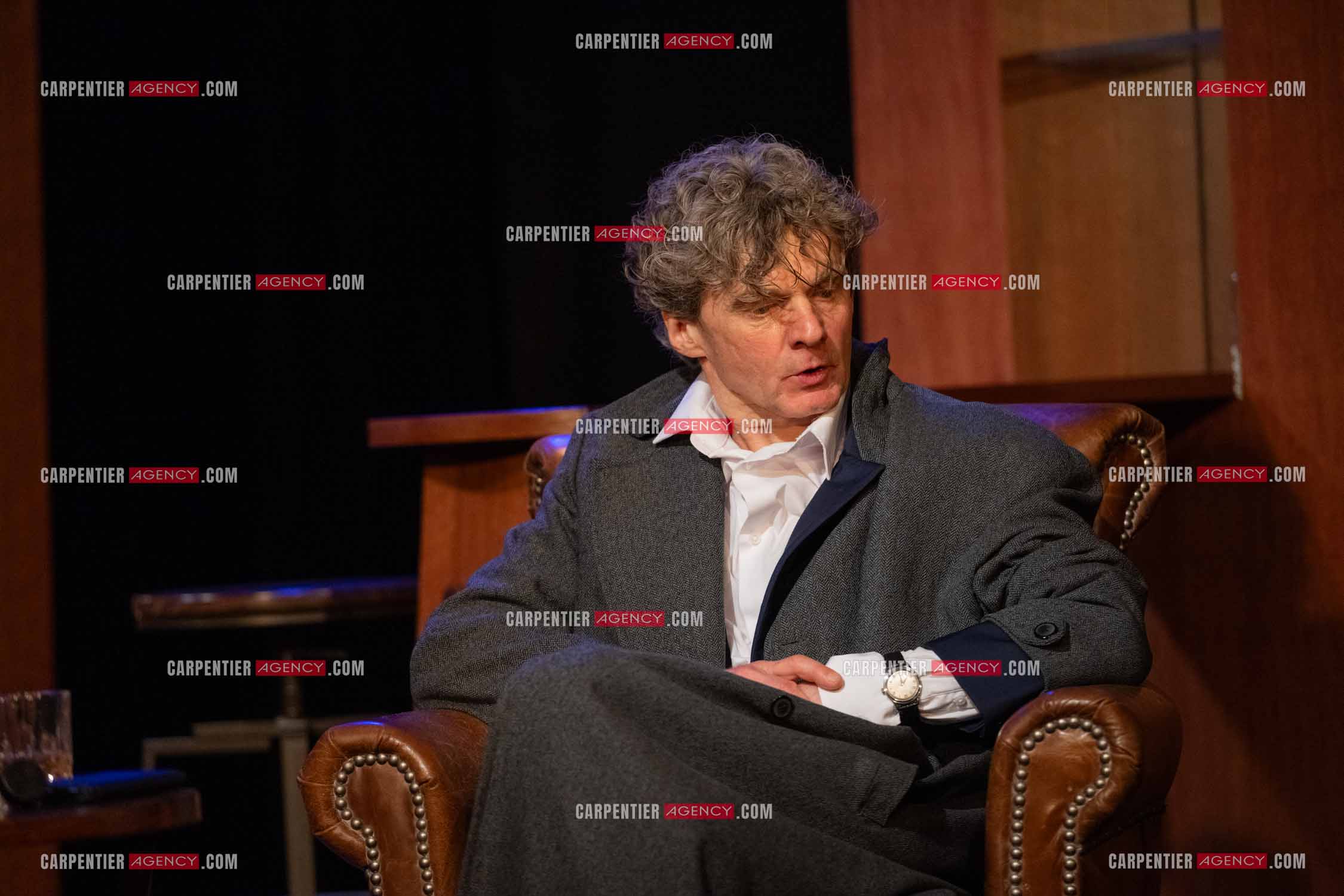 Actuellement à l'affiche au Festival d'Avignon, la pièce “UNE HEURE À T'ATTENDRE“ au théâtre du Chêne Noir à Avignon, l'acteur Nicolas Vaude.  ( Exclusif )