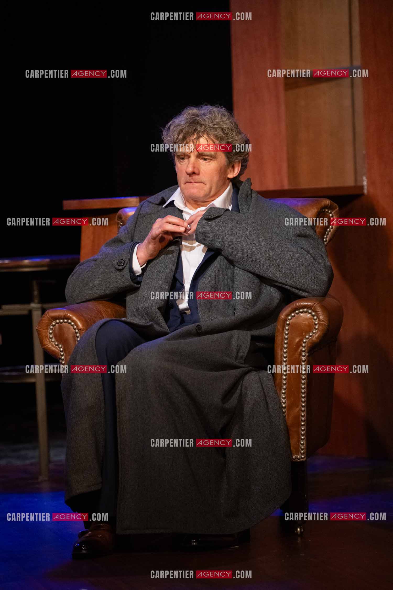 Actuellement à l'affiche au Festival d'Avignon, la pièce “UNE HEURE À T'ATTENDRE“ au théâtre du Chêne Noir à Avignon, l'acteur Nicolas Vaude.  ( Exclusif )
