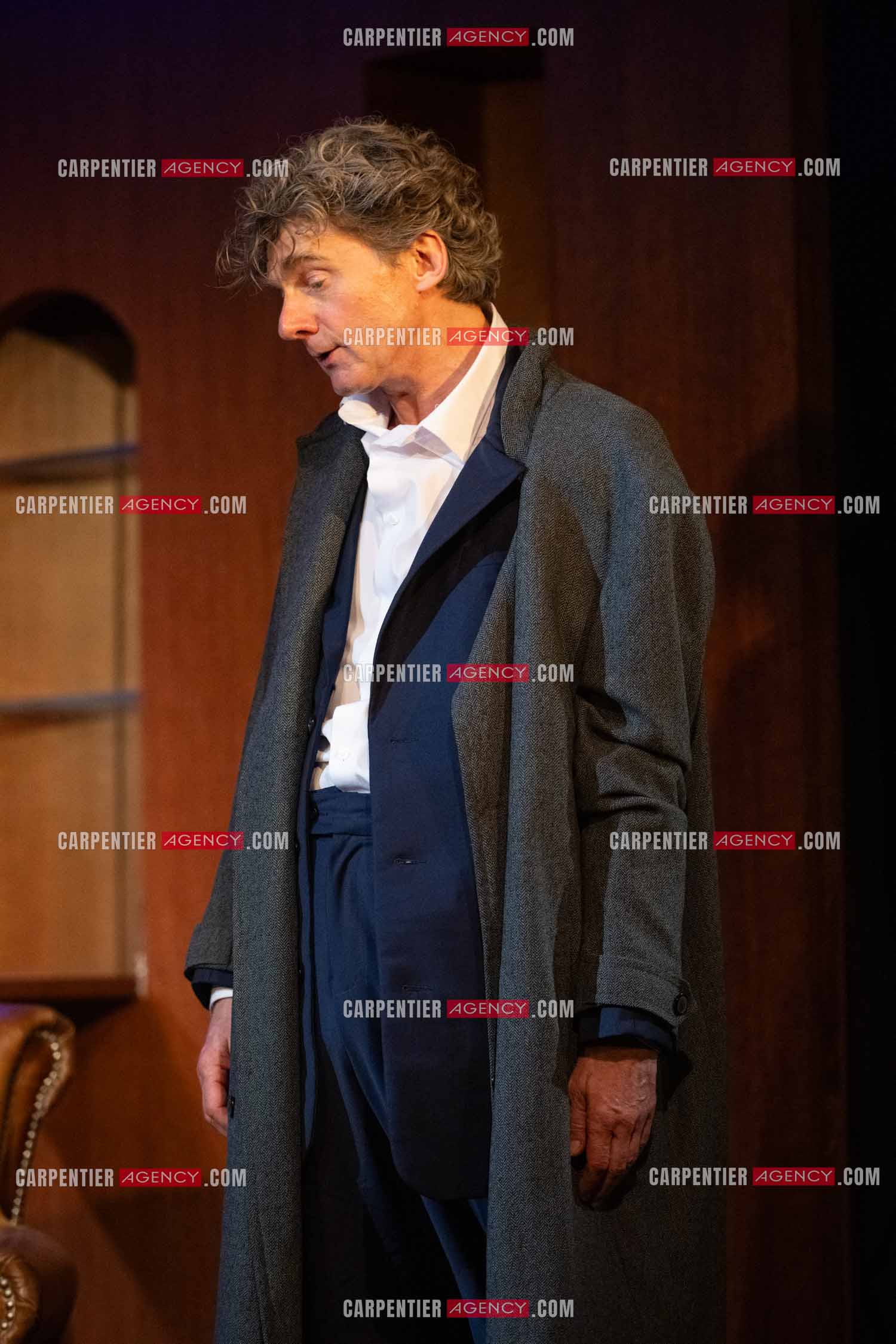 Actuellement à l'affiche au Festival d'Avignon, la pièce “UNE HEURE À T'ATTENDRE“ au théâtre du Chêne Noir à Avignon, l'acteur Nicolas Vaude.  ( Exclusif )