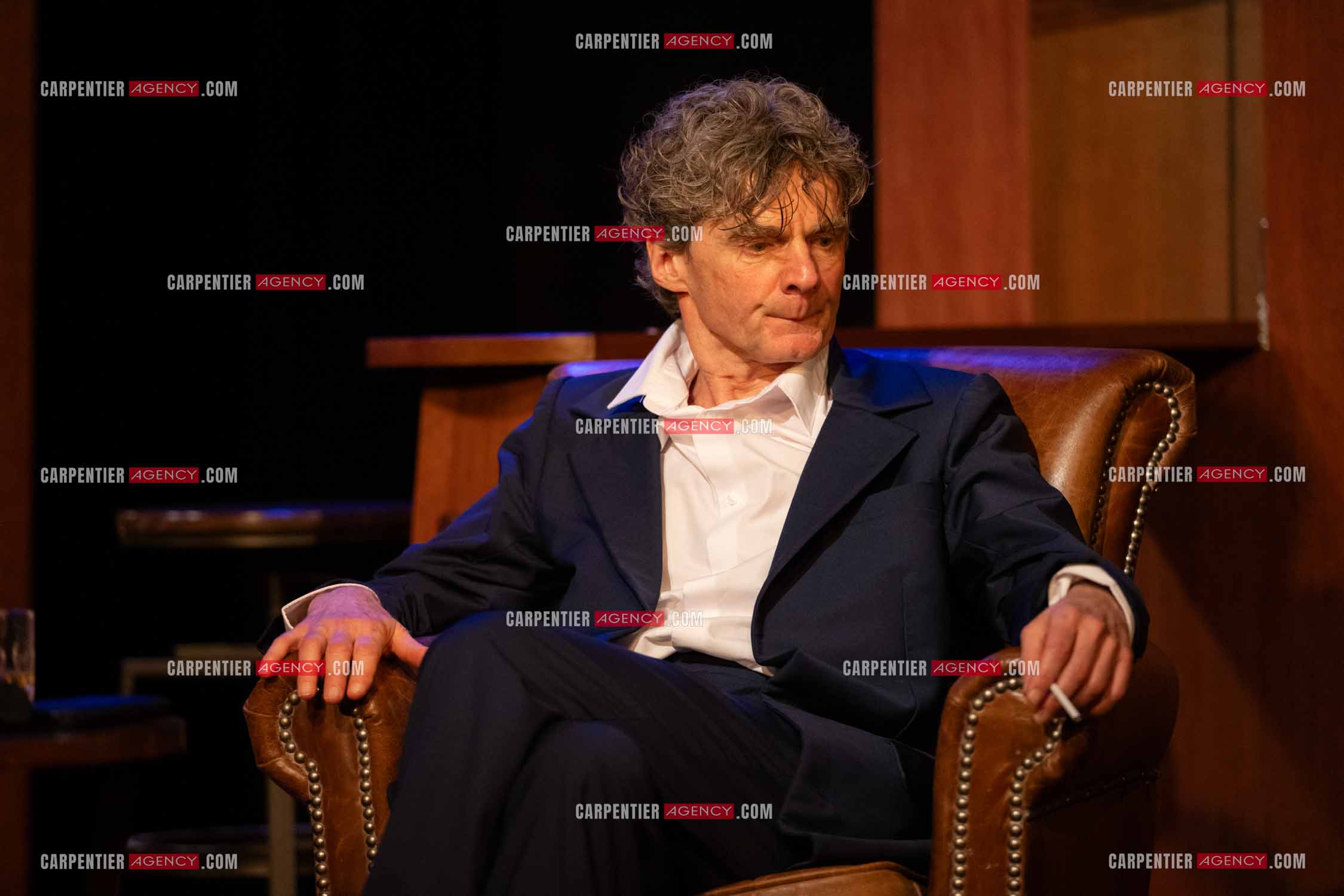 Actuellement à l'affiche au Festival d'Avignon, la pièce “UNE HEURE À T'ATTENDRE“ au théâtre du Chêne Noir à Avignon, l'acteur Nicolas Vaude.  ( Exclusif )