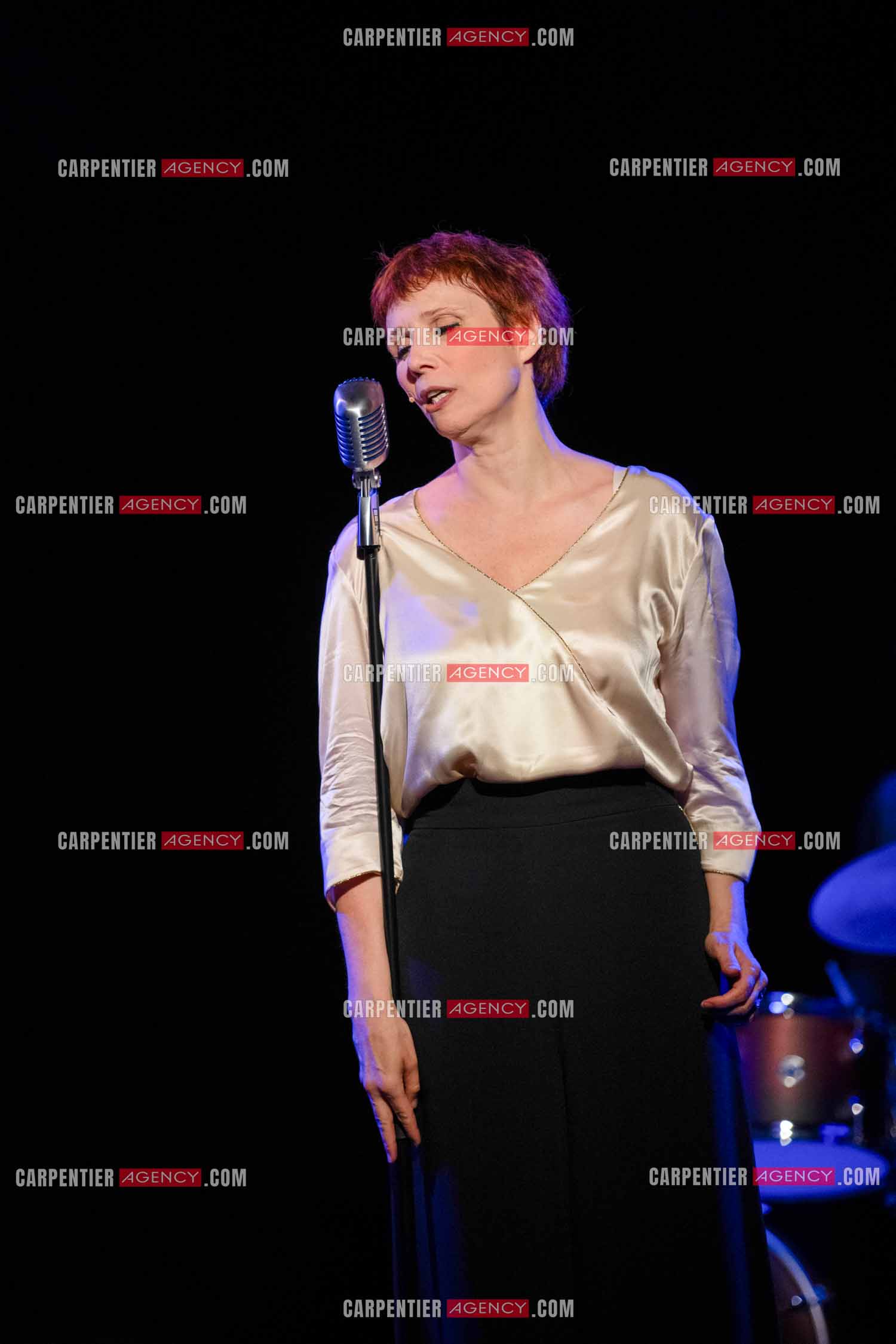 Spectacle musical racontant la vie de Monsieur Cole Porter. La chanteuse Isabelle Georges dans le rôle d'une Linda accompagnée d'un trio jazzy ( piano, contrebasse et batterie ).  ( Exclusif )