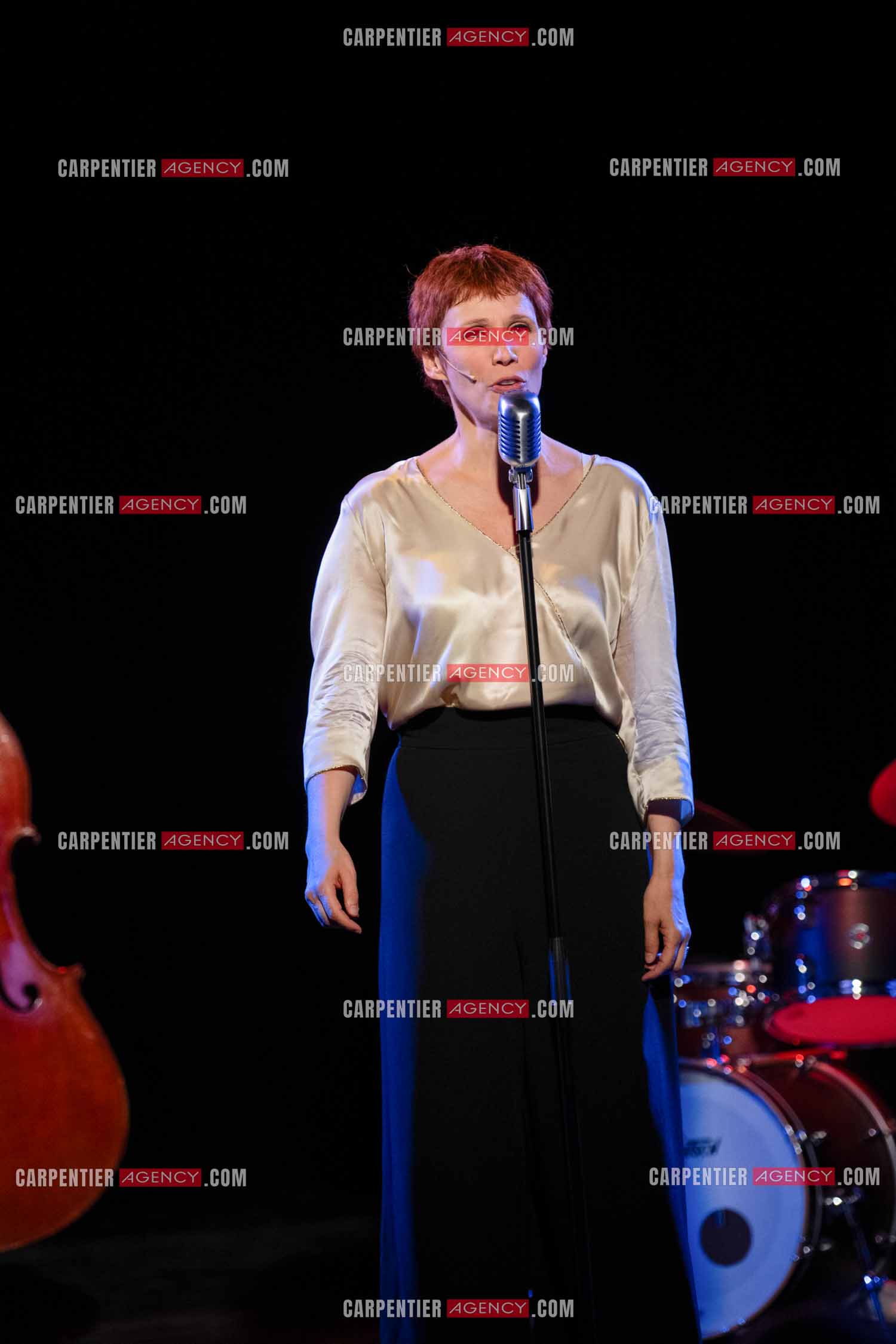 Spectacle musical racontant la vie de Monsieur Cole Porter. La chanteuse Isabelle Georges dans le rôle d'une Linda accompagnée d'un trio jazzy ( piano, contrebasse et batterie ).  ( Exclusif )