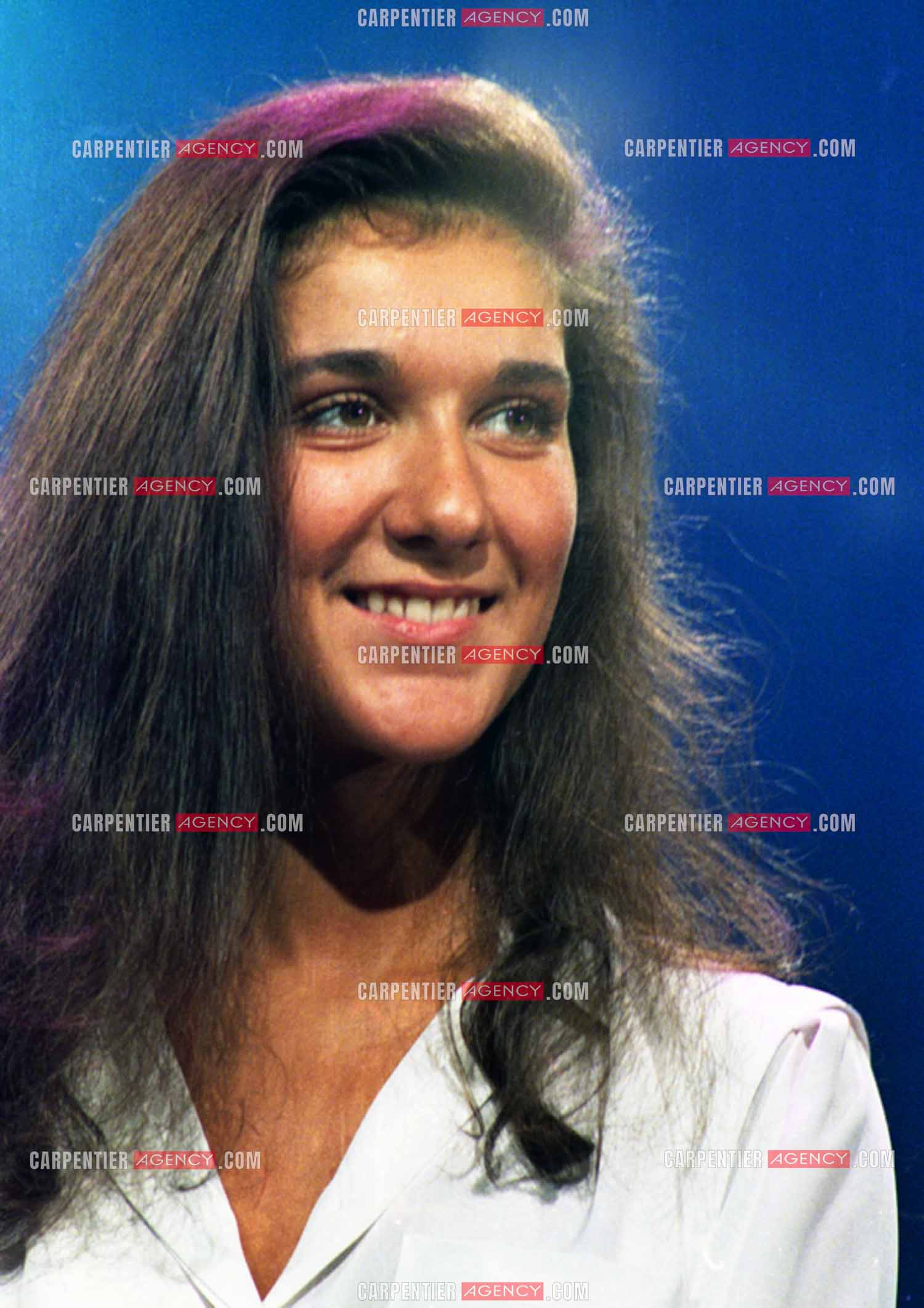 Les débuts de la chanteuse Céline Dion dans l'émission "Champs-Élysées" en 1983.    ( Exclusif )