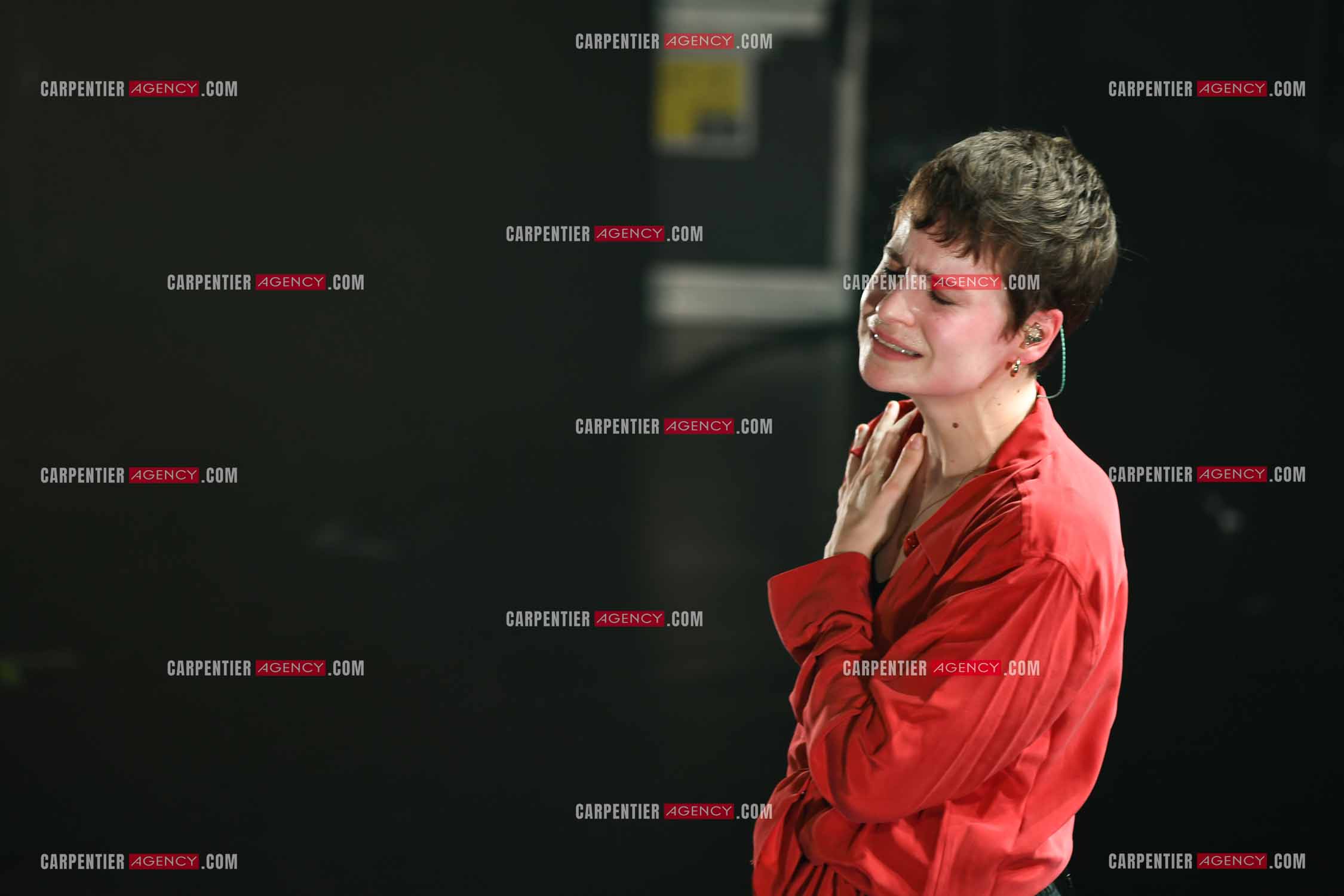 Concert au TRIANON “ POP-ROCK LIVE “ organisé par RTL2 le 05 Octobre 2018 à Paris. La chanteuse Christine and the Queens.   ( Exclusif )