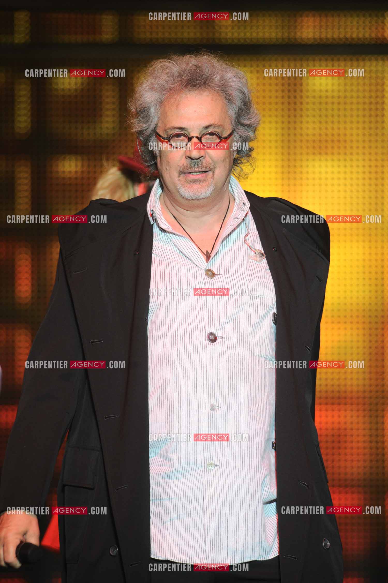 Patrick Hernandez lors de la tournee STARS80 au PALAIS DES SPORTS DE PARIS.