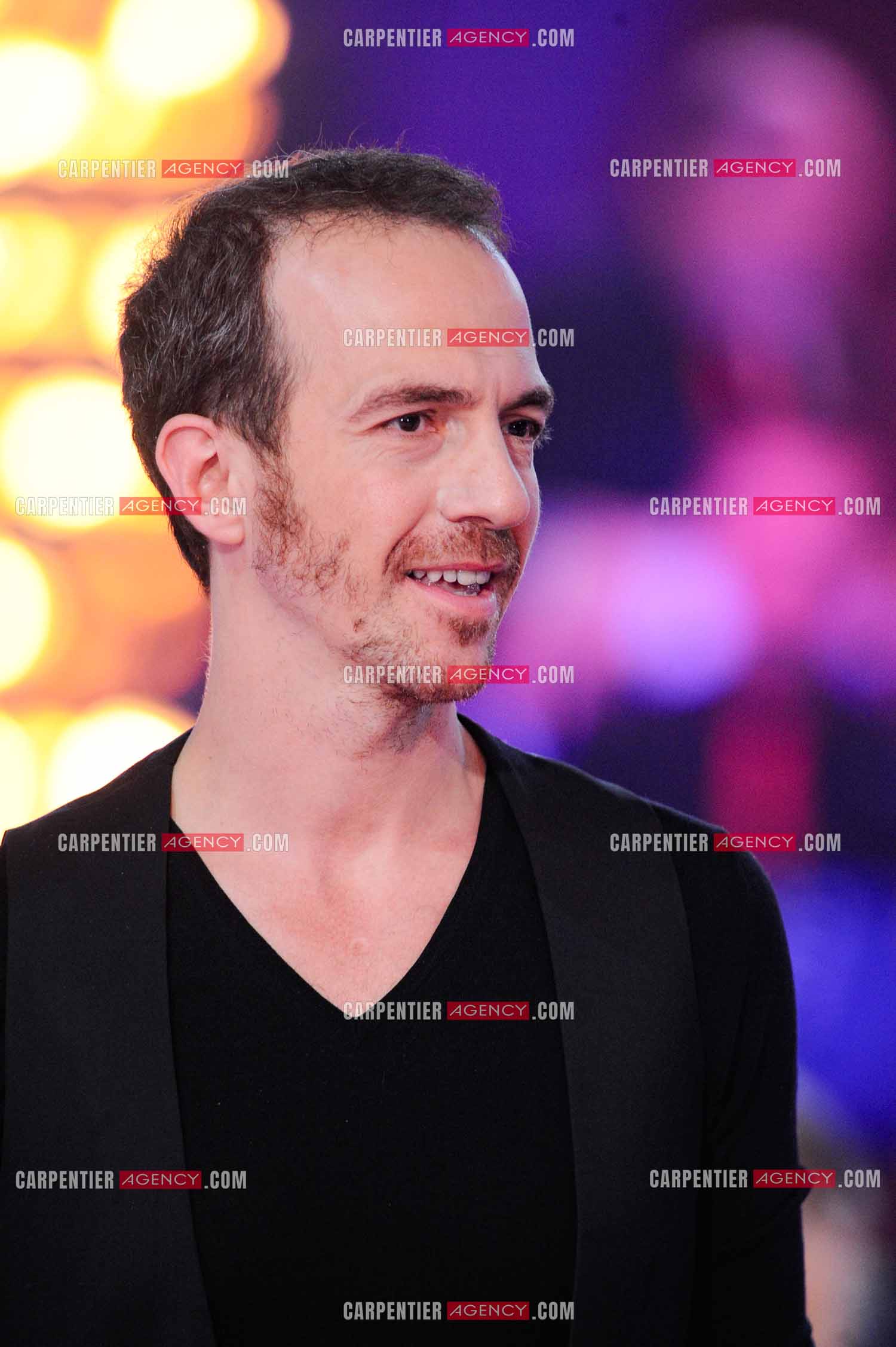 Le chanteur Calogero Maurici, dit Calogero lors du Télé Vie à Bruxelles en 2011.  ( Exclusif )