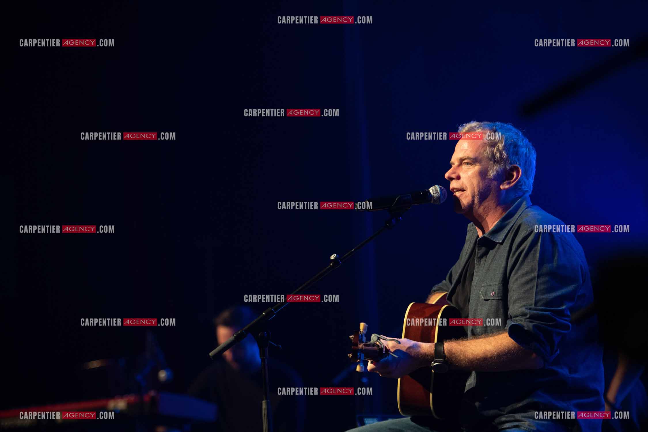 Le chanteur Pierre Garand dit Garou termine sa tournée Française de 2022 à Sanary-sur-Mer.      ( Exclusif )