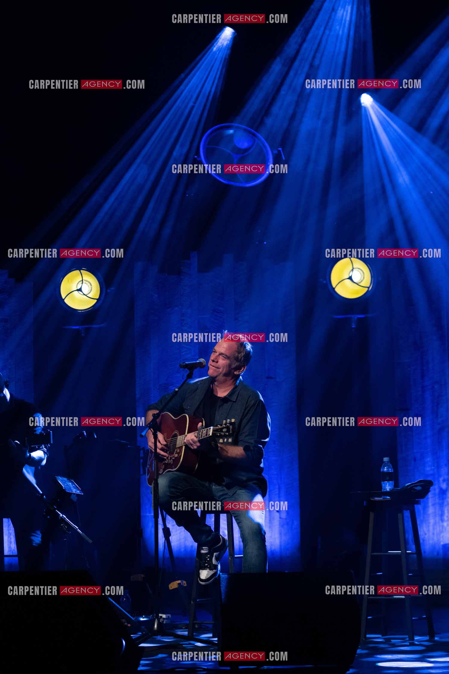 Le chanteur Pierre Garand dit Garou termine sa tournée Française de 2022 à Sanary-sur-Mer.      ( Exclusif )