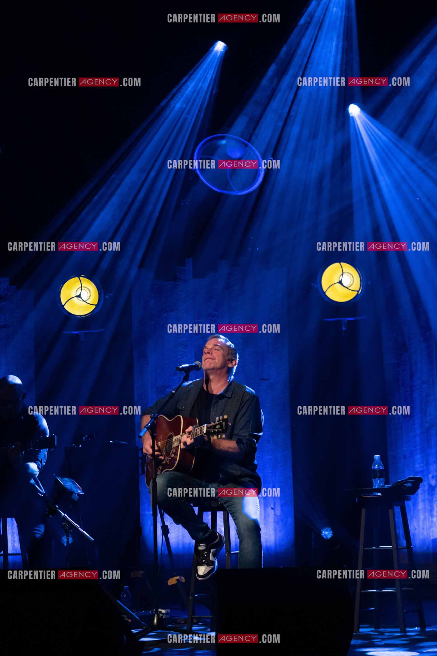 Le chanteur Pierre Garand dit Garou termine sa tournée Française de 2022 à Sanary-sur-Mer.      ( Exclusif )