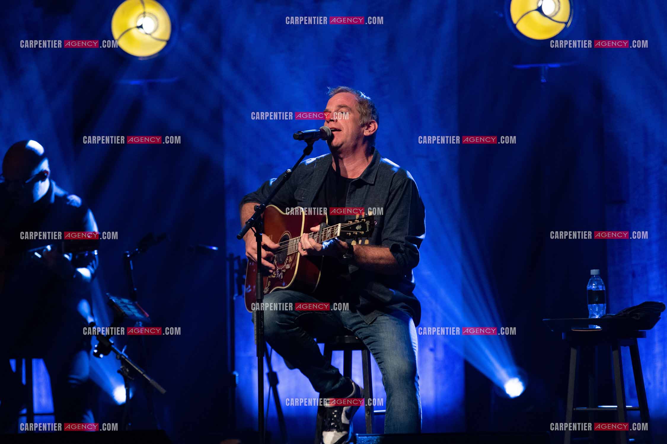 Le chanteur Pierre Garand dit Garou termine sa tournée Française de 2022 à Sanary-sur-Mer.      ( Exclusif )