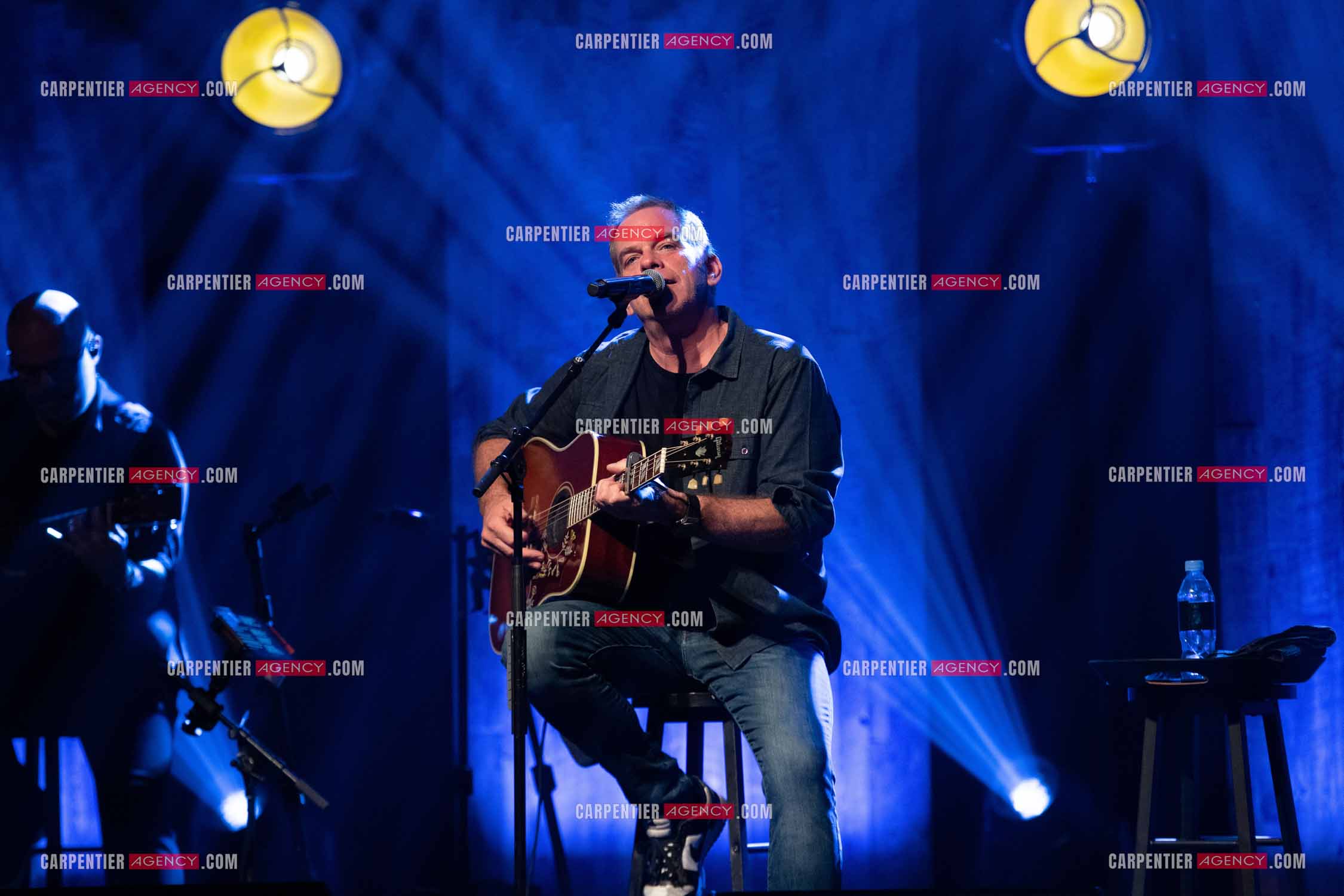 Le chanteur Pierre Garand dit Garou termine sa tournée Française de 2022 à Sanary-sur-Mer.      ( Exclusif )