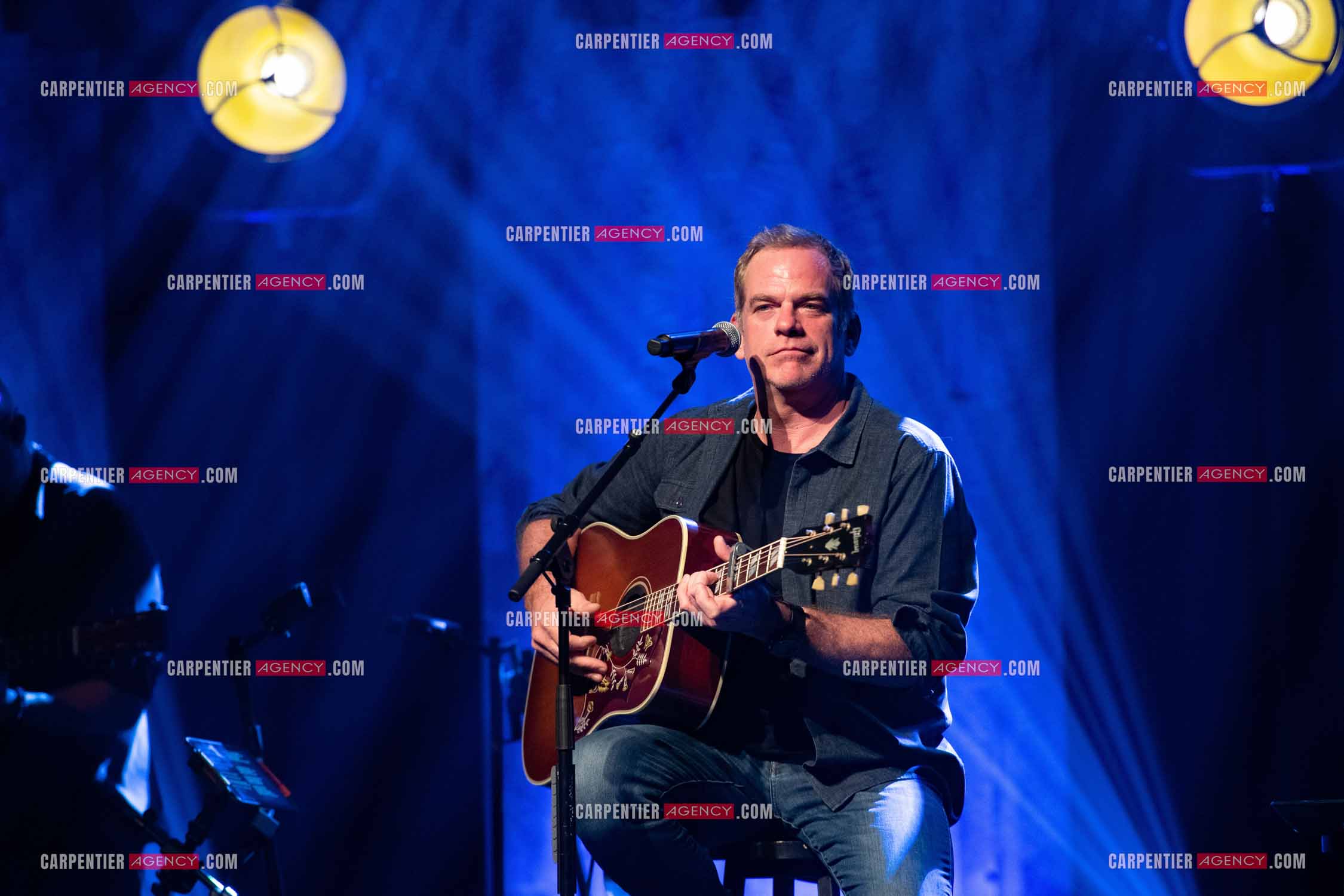 Le chanteur Pierre Garand dit Garou termine sa tournée Française de 2022 à Sanary-sur-Mer.      ( Exclusif )