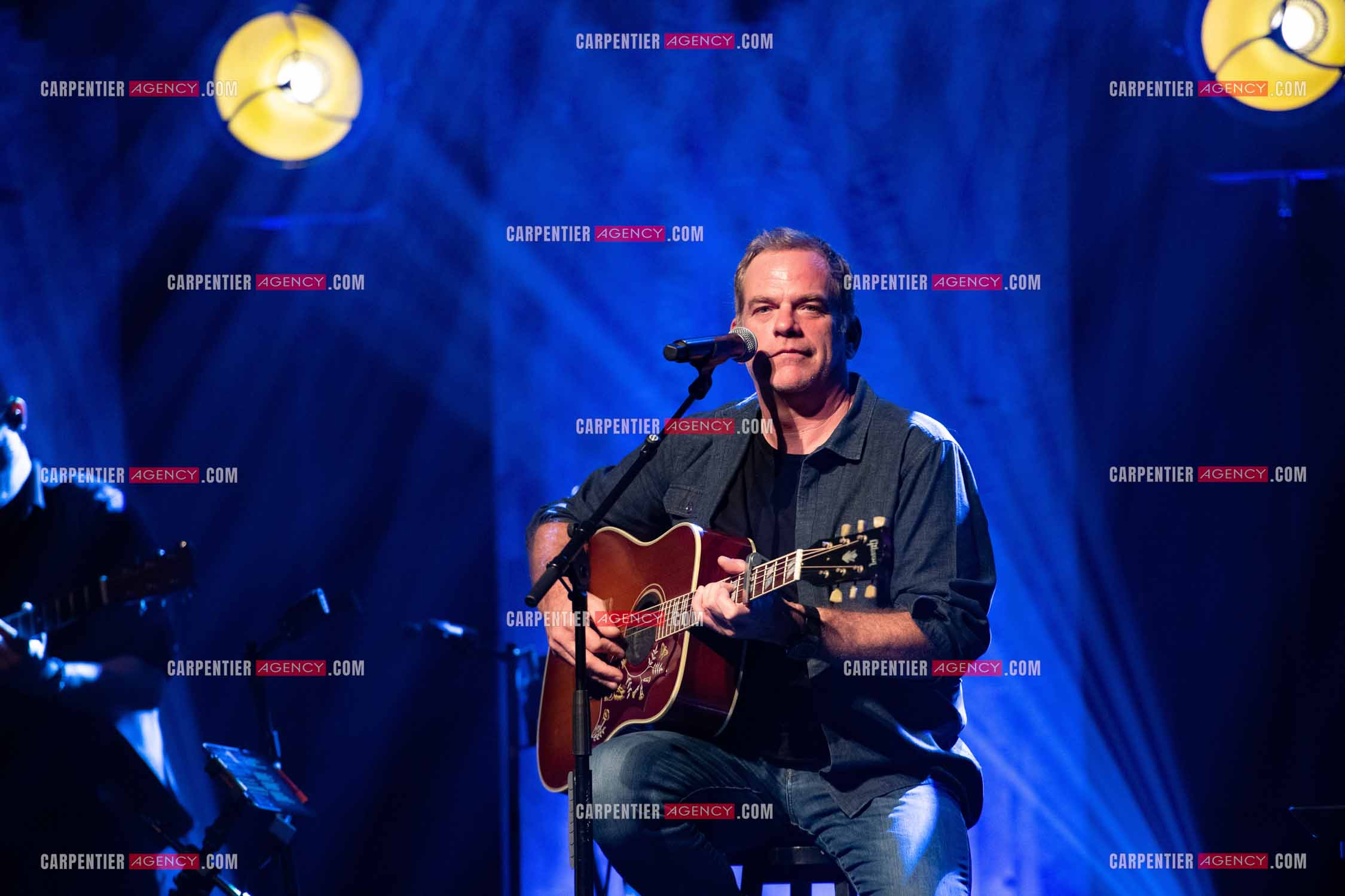Le chanteur Pierre Garand dit Garou termine sa tournée Française de 2022 à Sanary-sur-Mer.      ( Exclusif )