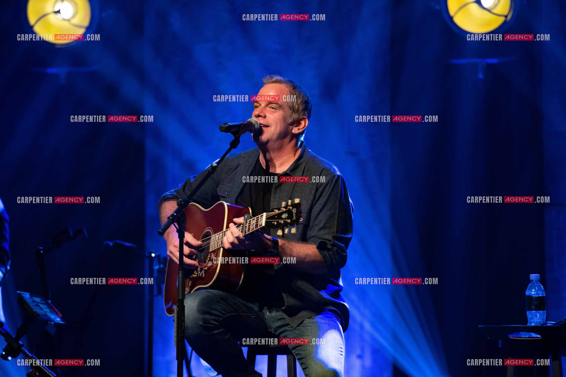 Le chanteur Pierre Garand dit Garou termine sa tournée Française de 2022 à Sanary-sur-Mer.      ( Exclusif )