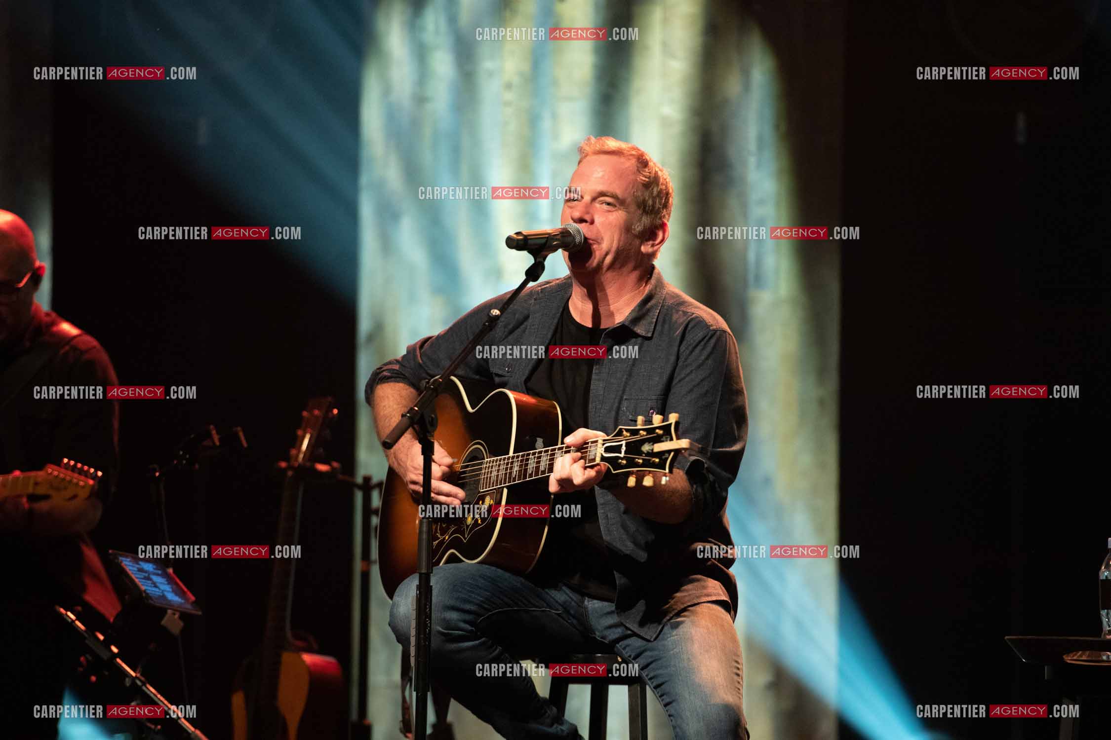 Le chanteur Pierre Garand dit Garou termine sa tournée Française de 2022 à Sanary-sur-Mer.      ( Exclusif )