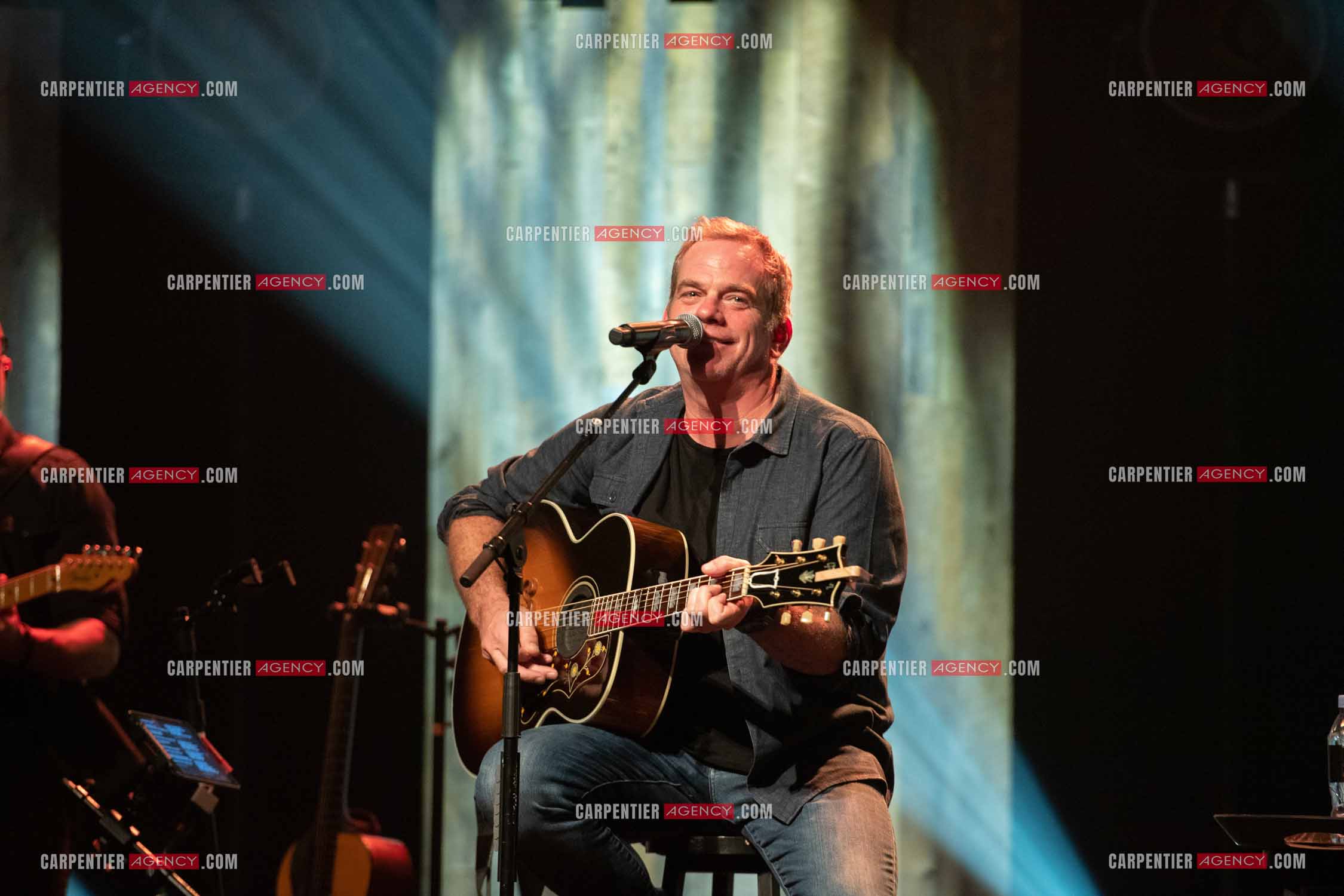 Le chanteur Pierre Garand dit Garou termine sa tournée Française de 2022 à Sanary-sur-Mer.      ( Exclusif )