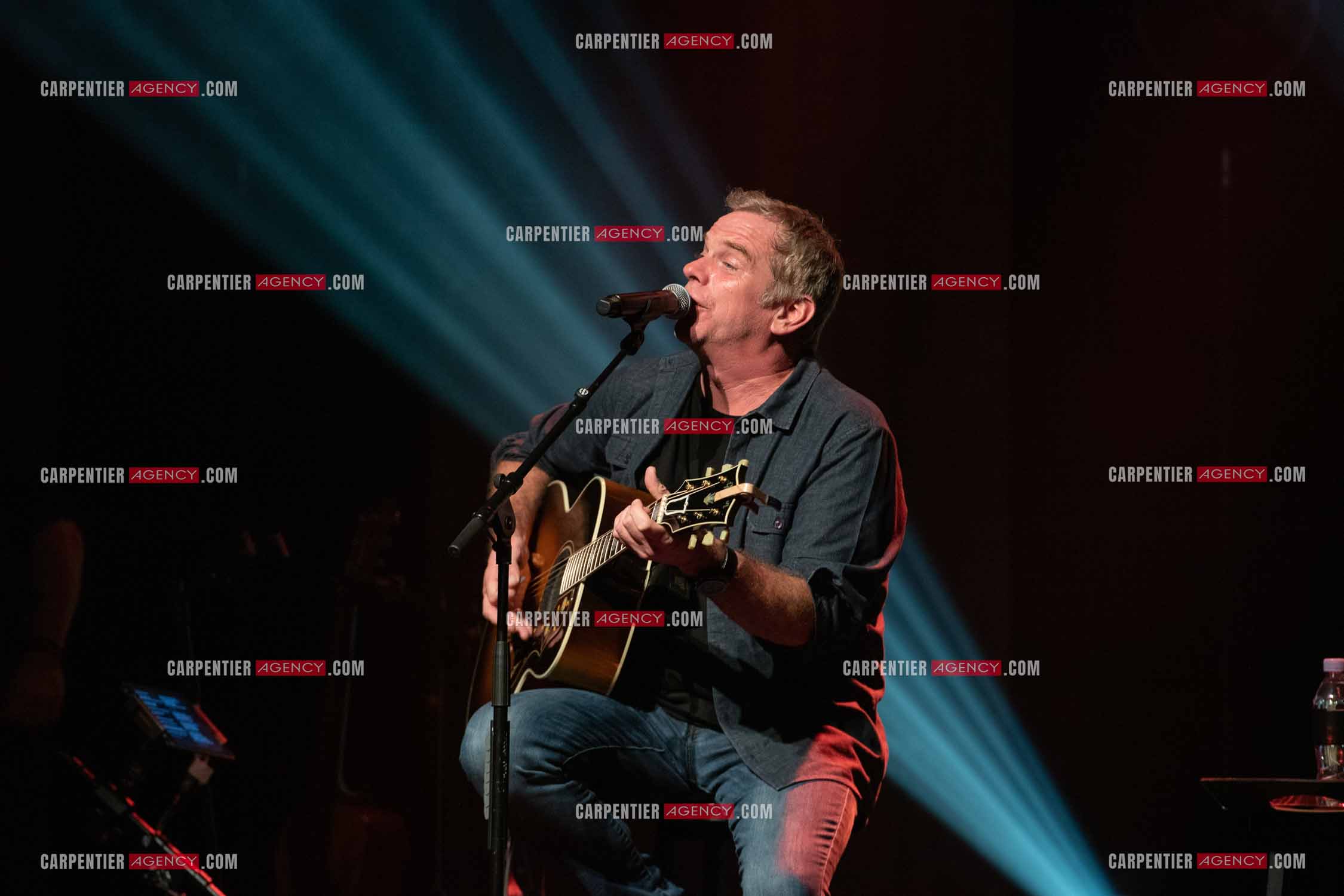 Le chanteur Pierre Garand dit Garou termine sa tournée Française de 2022 à Sanary-sur-Mer.      ( Exclusif )