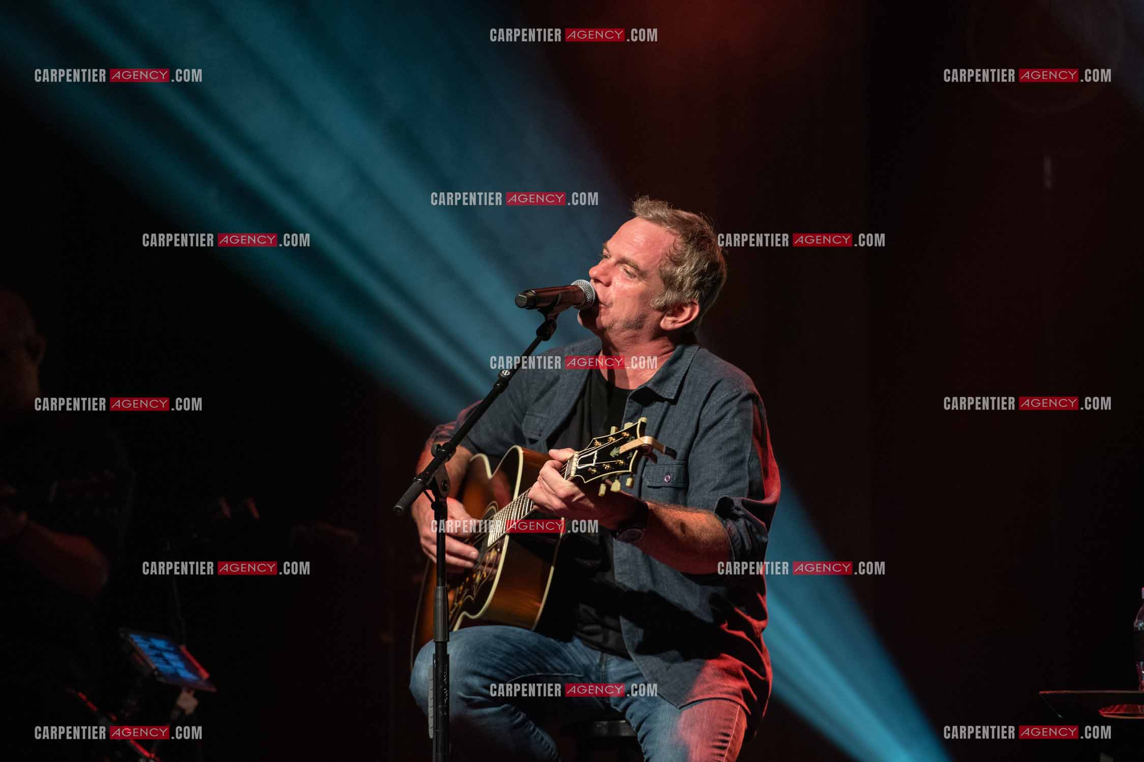 Le chanteur Pierre Garand dit Garou termine sa tournée Française de 2022 à Sanary-sur-Mer.      ( Exclusif )