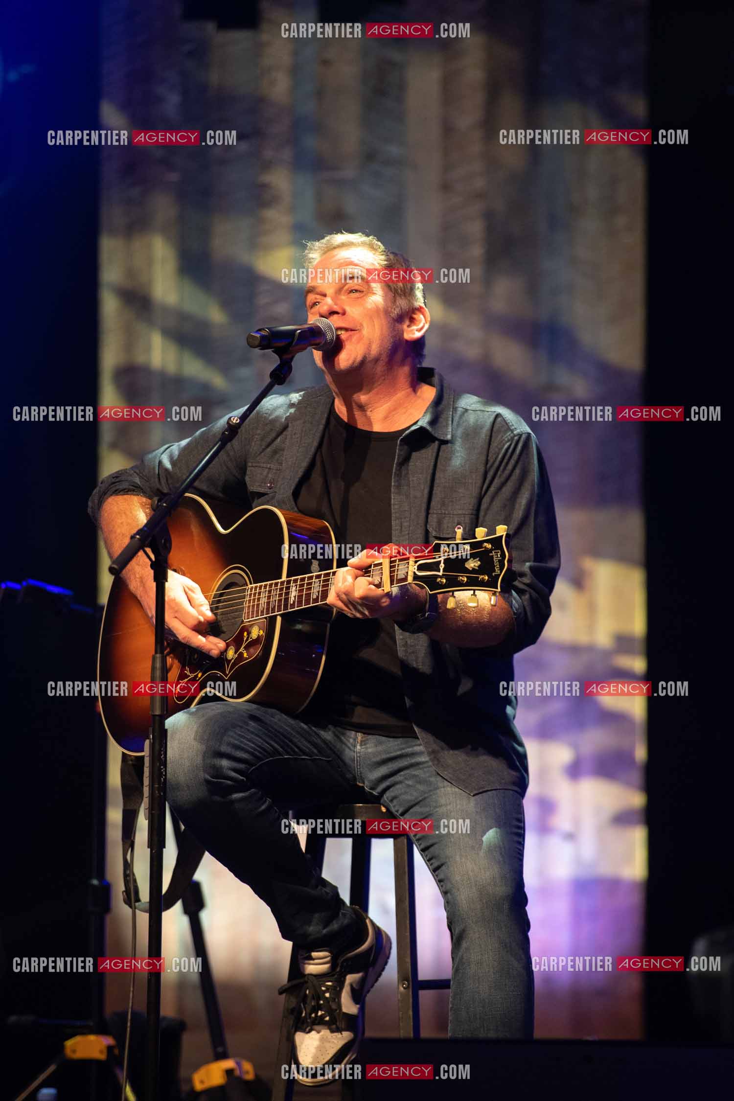 Le chanteur Pierre Garand dit Garou termine sa tournée Française de 2022 à Sanary-sur-Mer.      ( Exclusif )