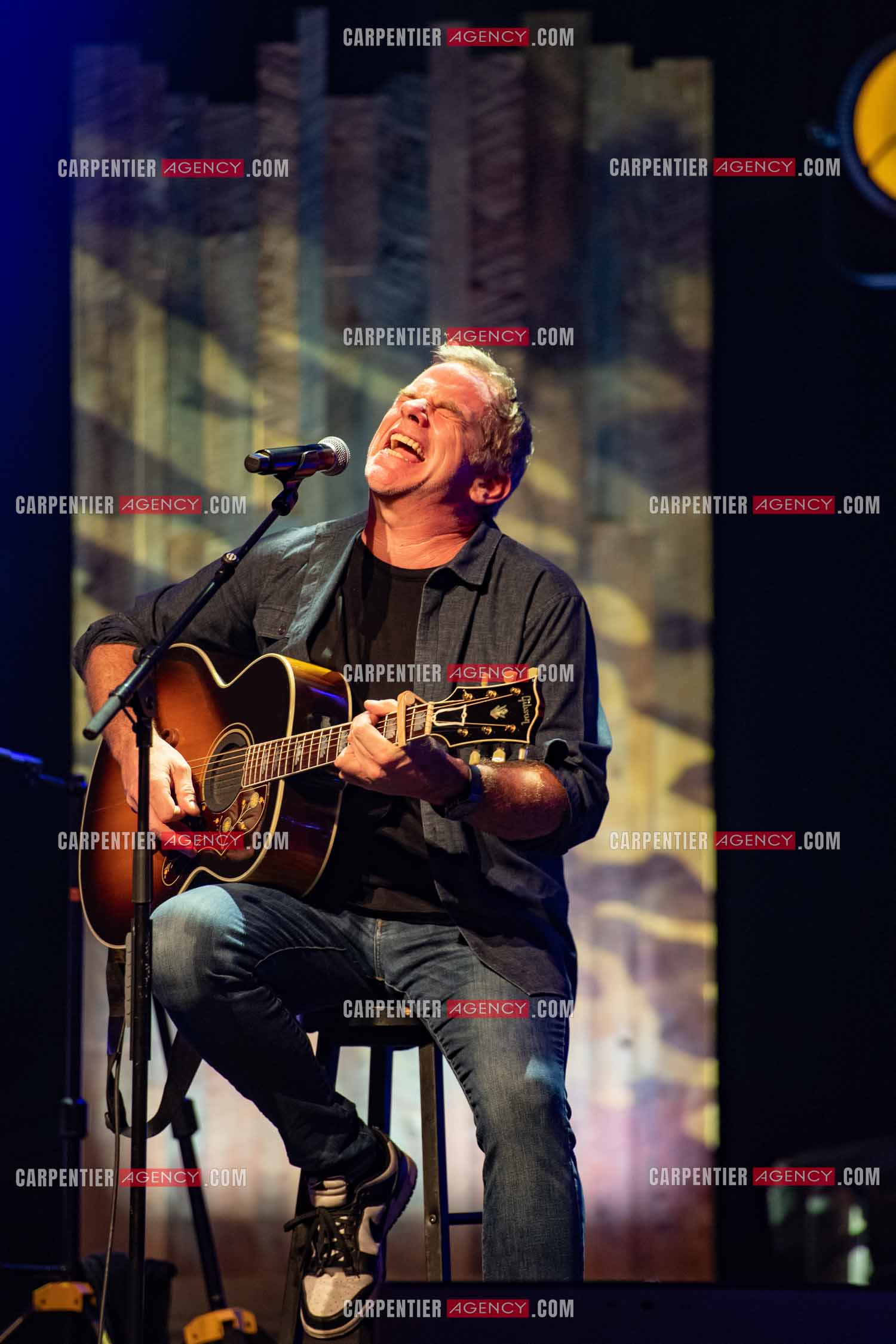 Le chanteur Pierre Garand dit Garou termine sa tournée Française de 2022 à Sanary-sur-Mer.      ( Exclusif )