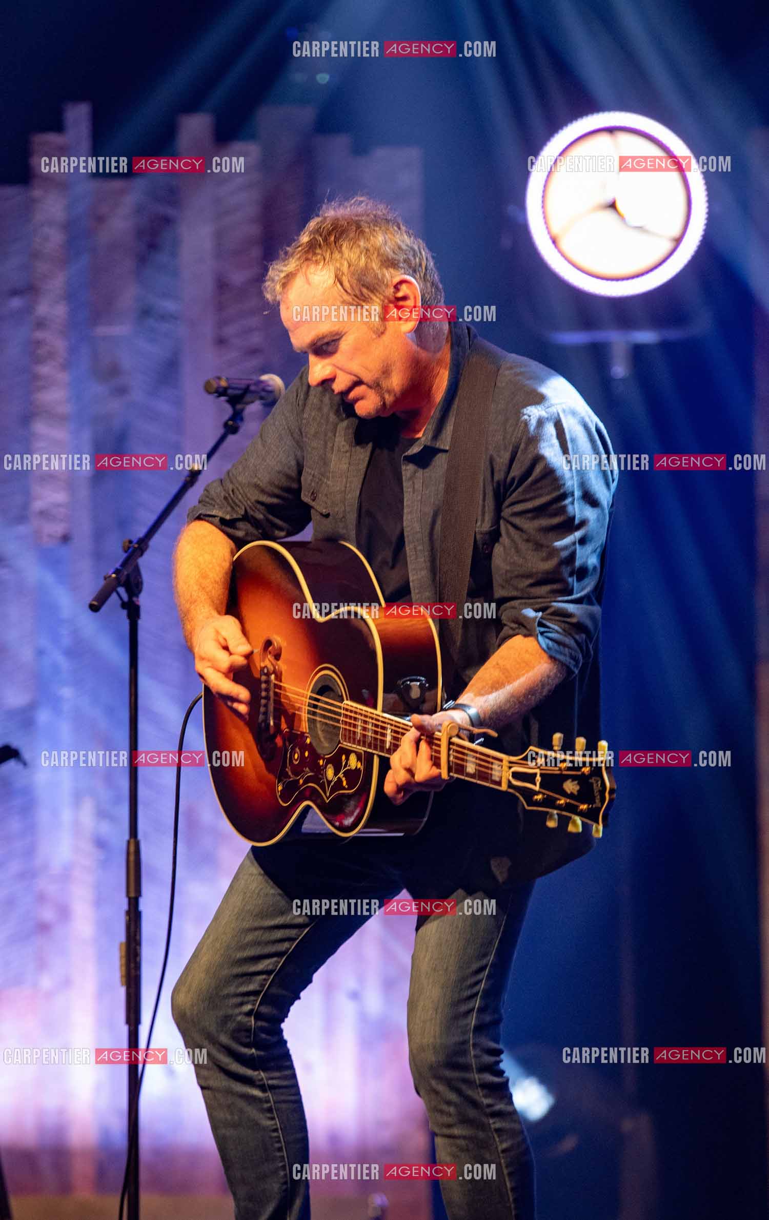Le chanteur Pierre Garand dit Garou termine sa tournée Française de 2022 à Sanary-sur-Mer.      ( Exclusif )
