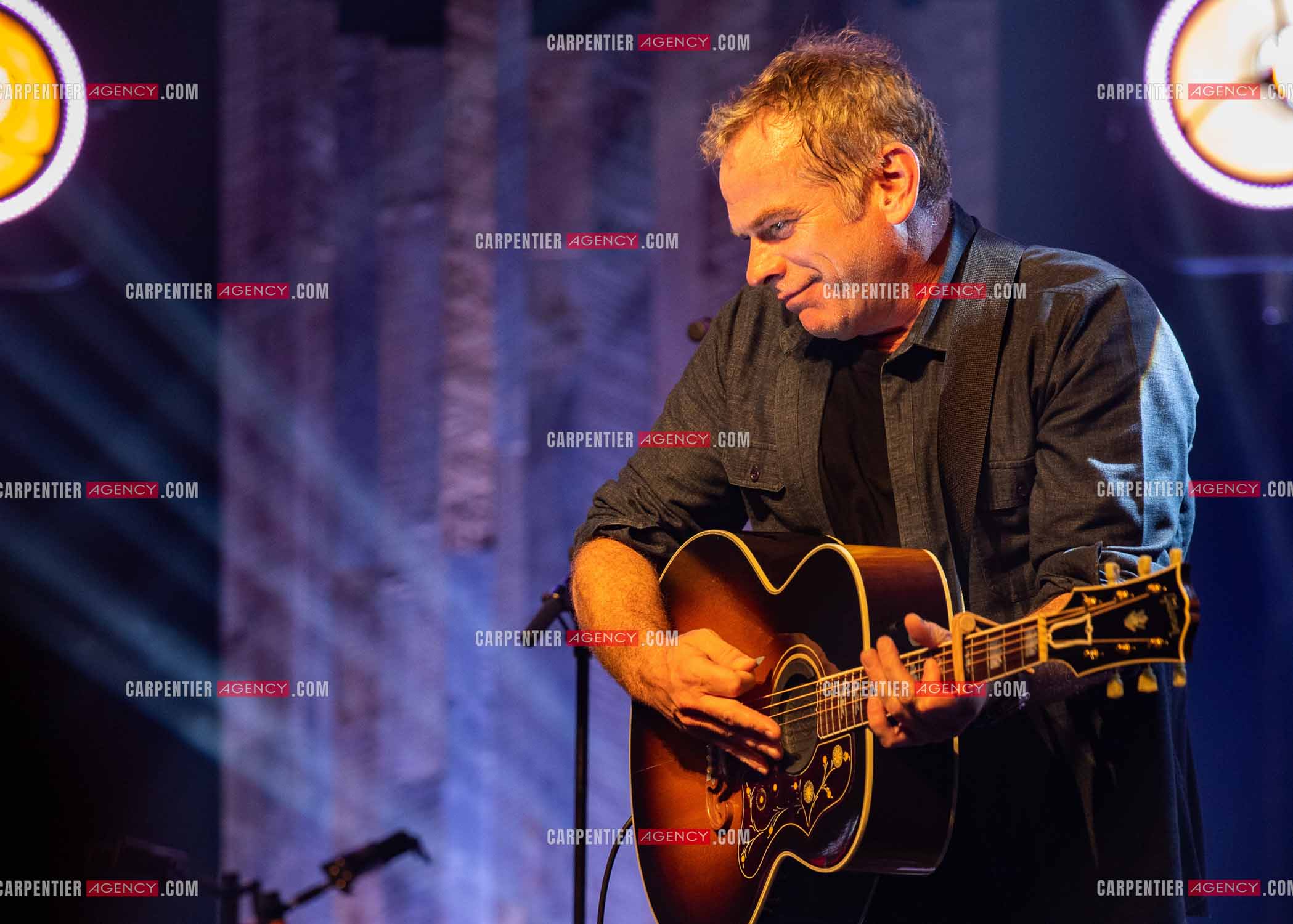 Le chanteur Pierre Garand dit Garou termine sa tournée Française de 2022 à Sanary-sur-Mer.      ( Exclusif )