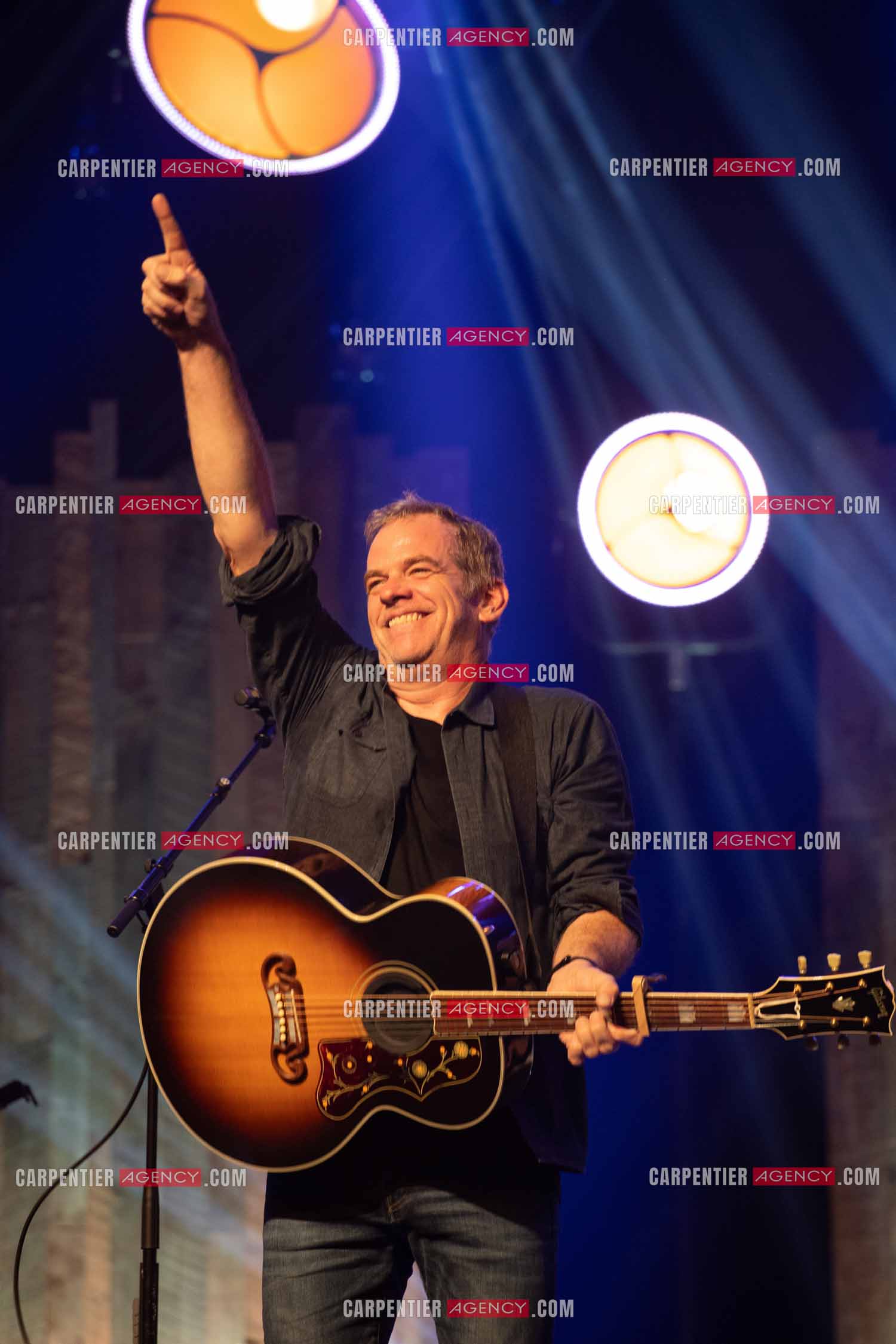Le chanteur Pierre Garand dit Garou termine sa tournée Française de 2022 à Sanary-sur-Mer.      ( Exclusif )