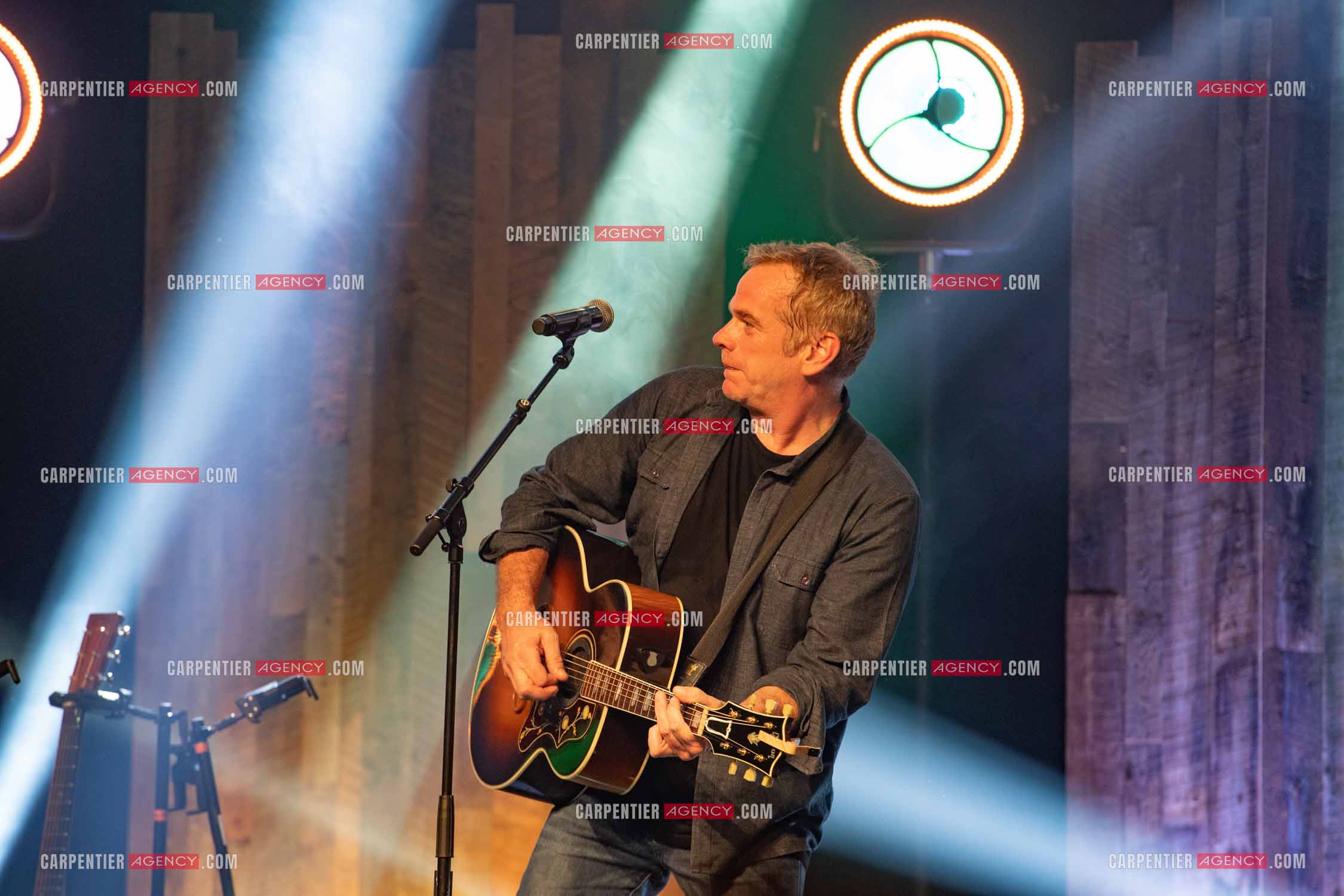 Le chanteur Pierre Garand dit Garou termine sa tournée Française de 2022 à Sanary-sur-Mer.      ( Exclusif )