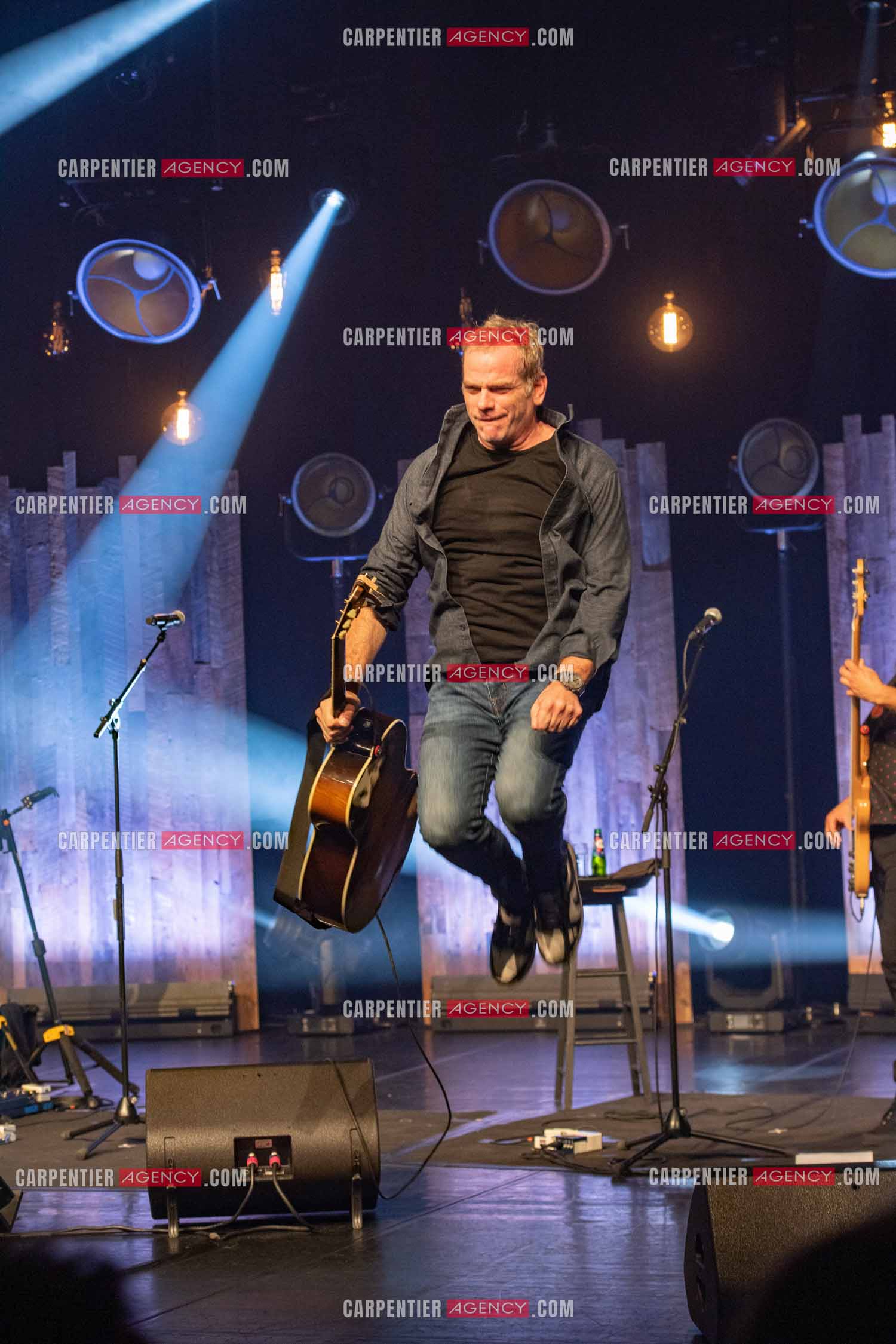 Le chanteur Pierre Garand dit Garou termine sa tournée Française de 2022 à Sanary-sur-Mer.      ( Exclusif )