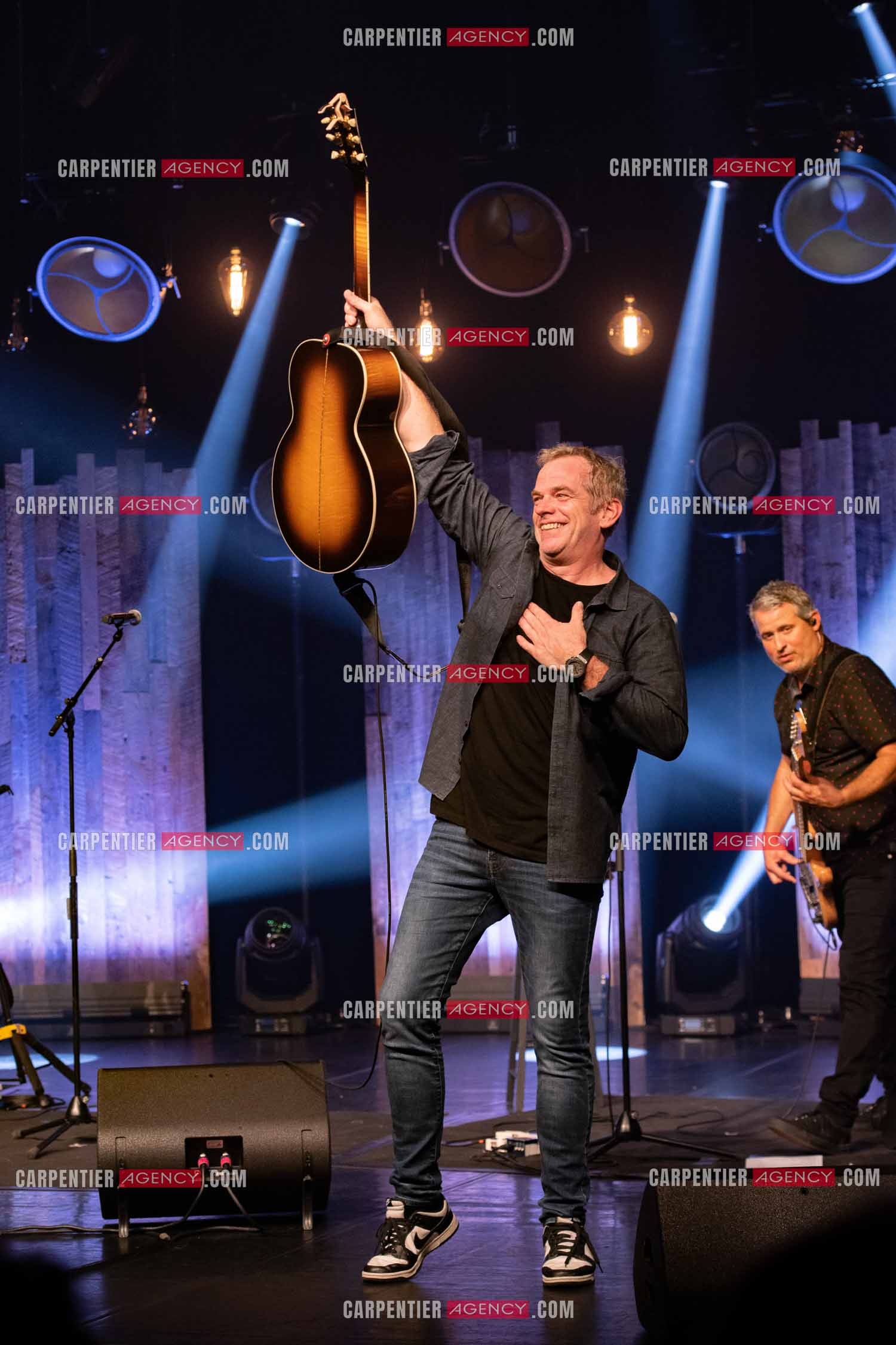 Le chanteur Pierre Garand dit Garou termine sa tournée Française de 2022 à Sanary-sur-Mer.      ( Exclusif )