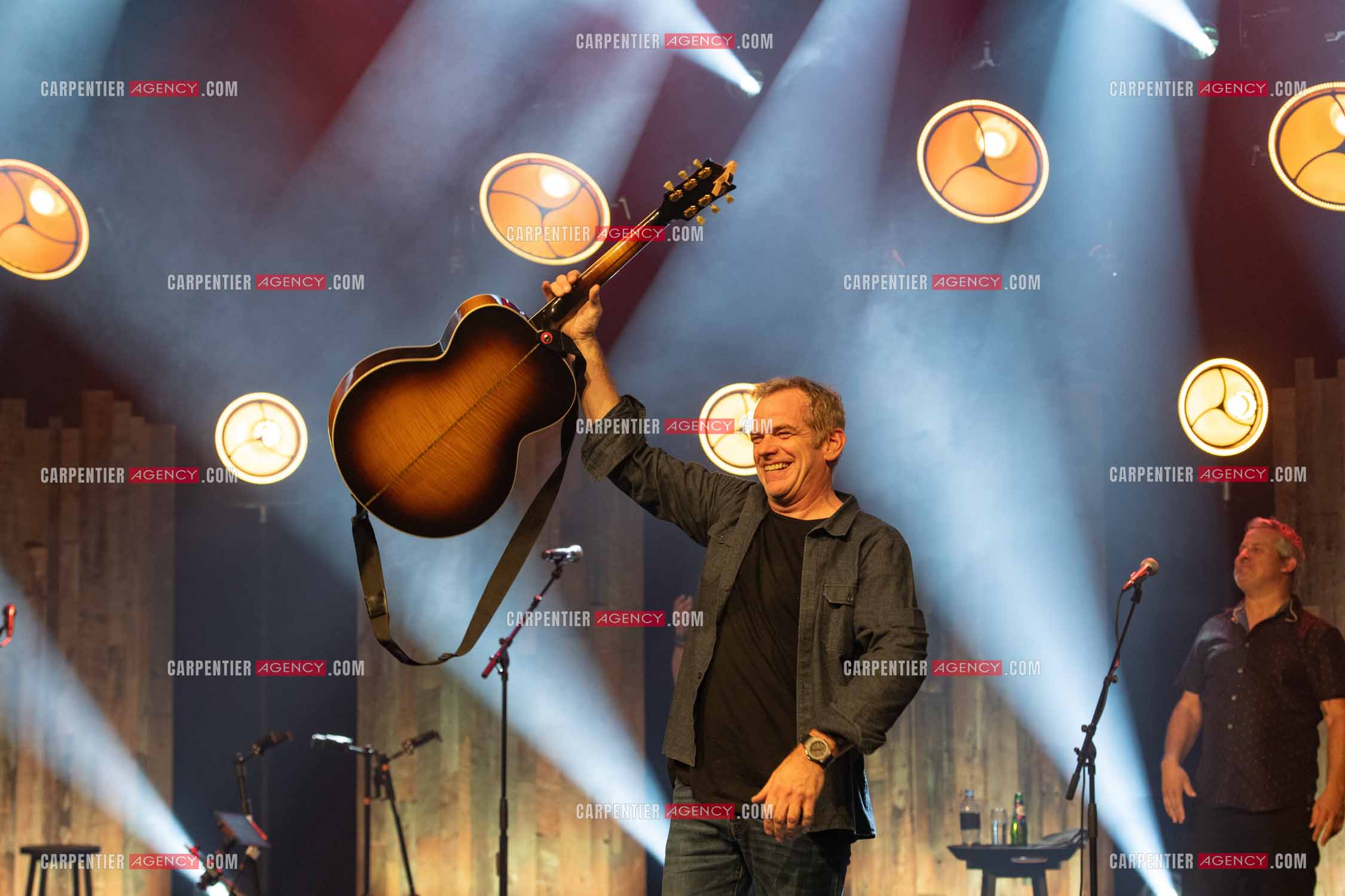 Le chanteur Pierre Garand dit Garou termine sa tournée Française de 2022 à Sanary-sur-Mer.      ( Exclusif )