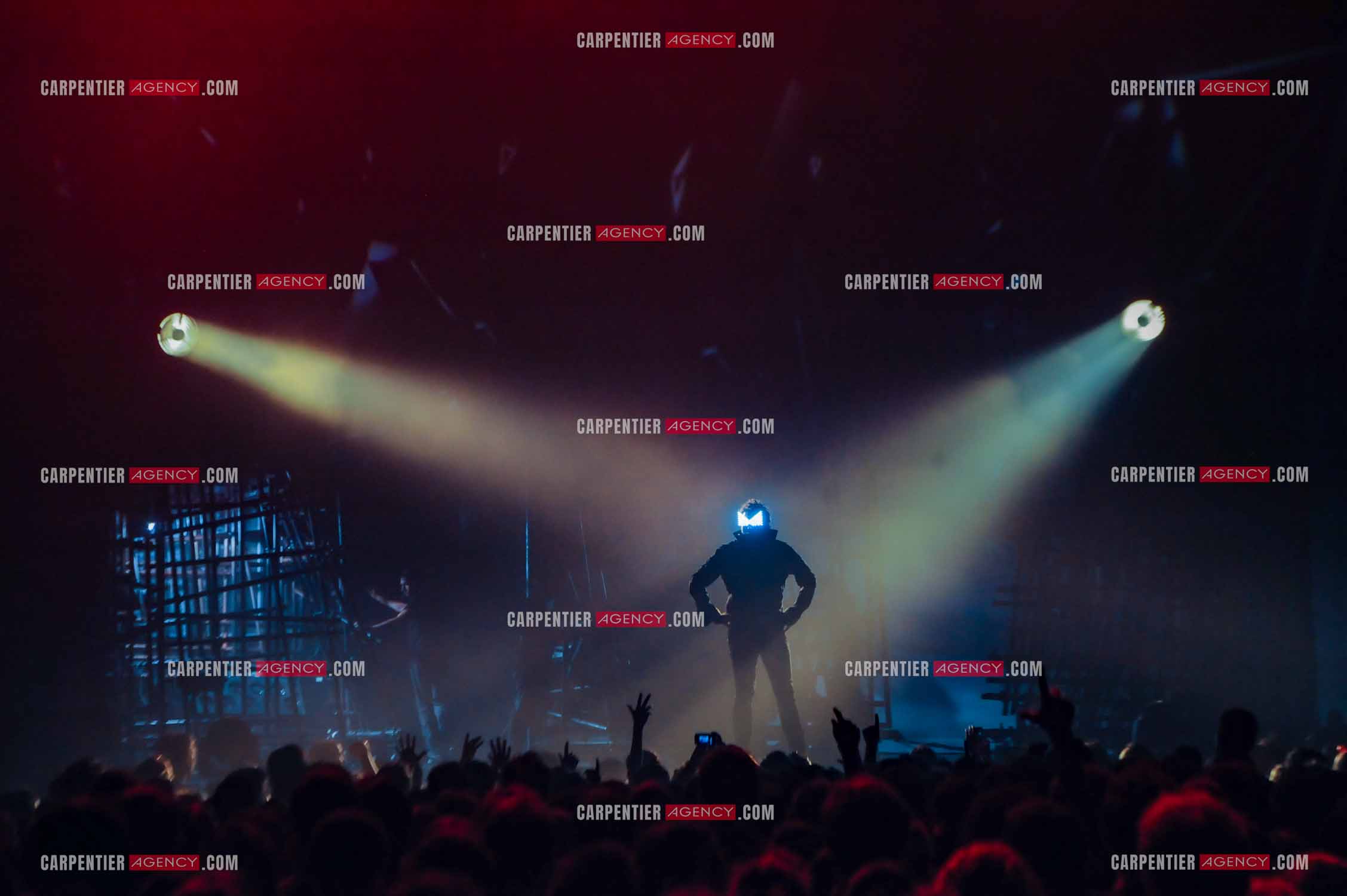 Le chanteur Matthieu Chedid dit “M“ lors de son concert au Zénith de Paris en 2013.  ( Exclusif )